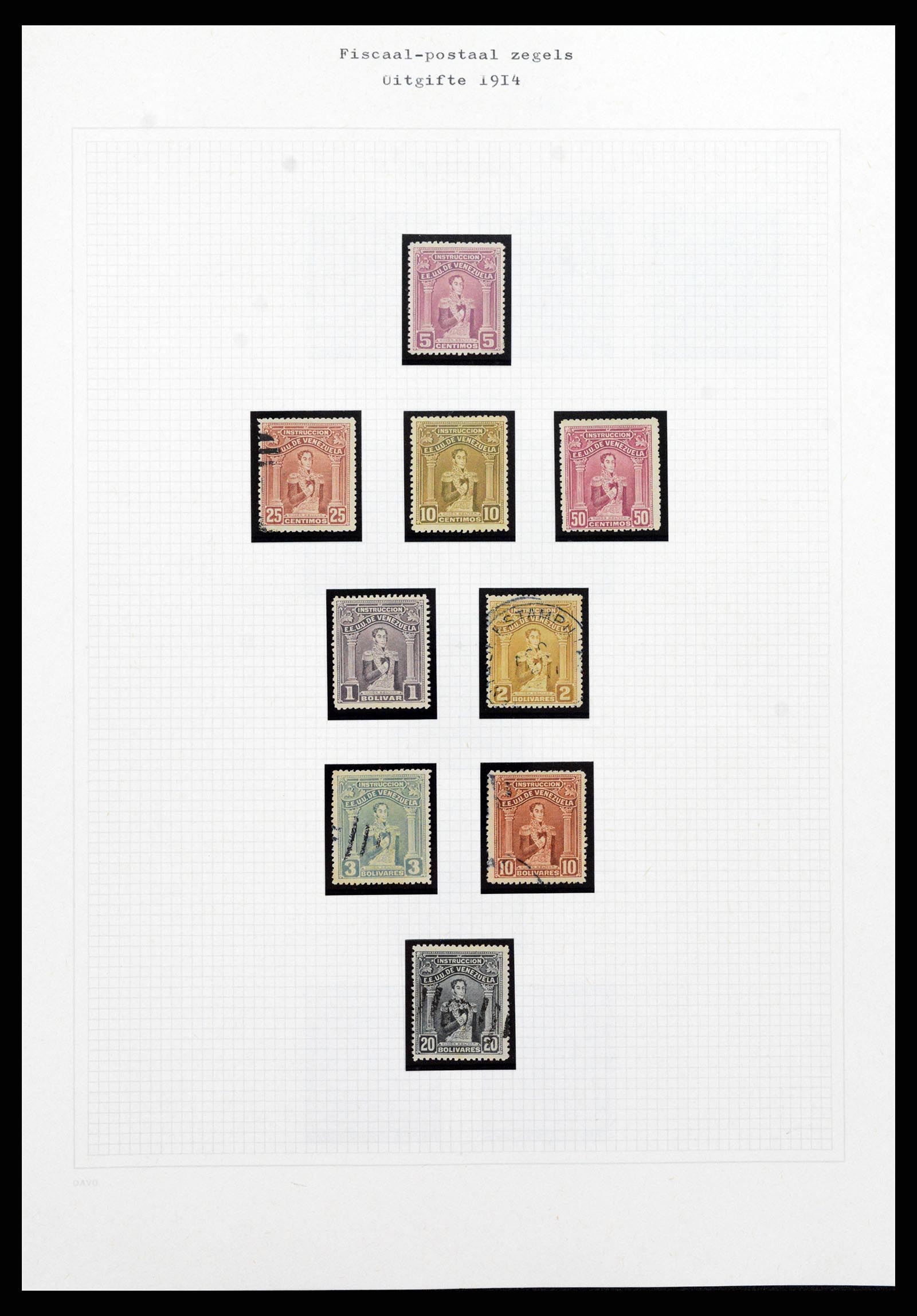 37353 047 - Stamp collection 37353 Venezuela 1880-1960.