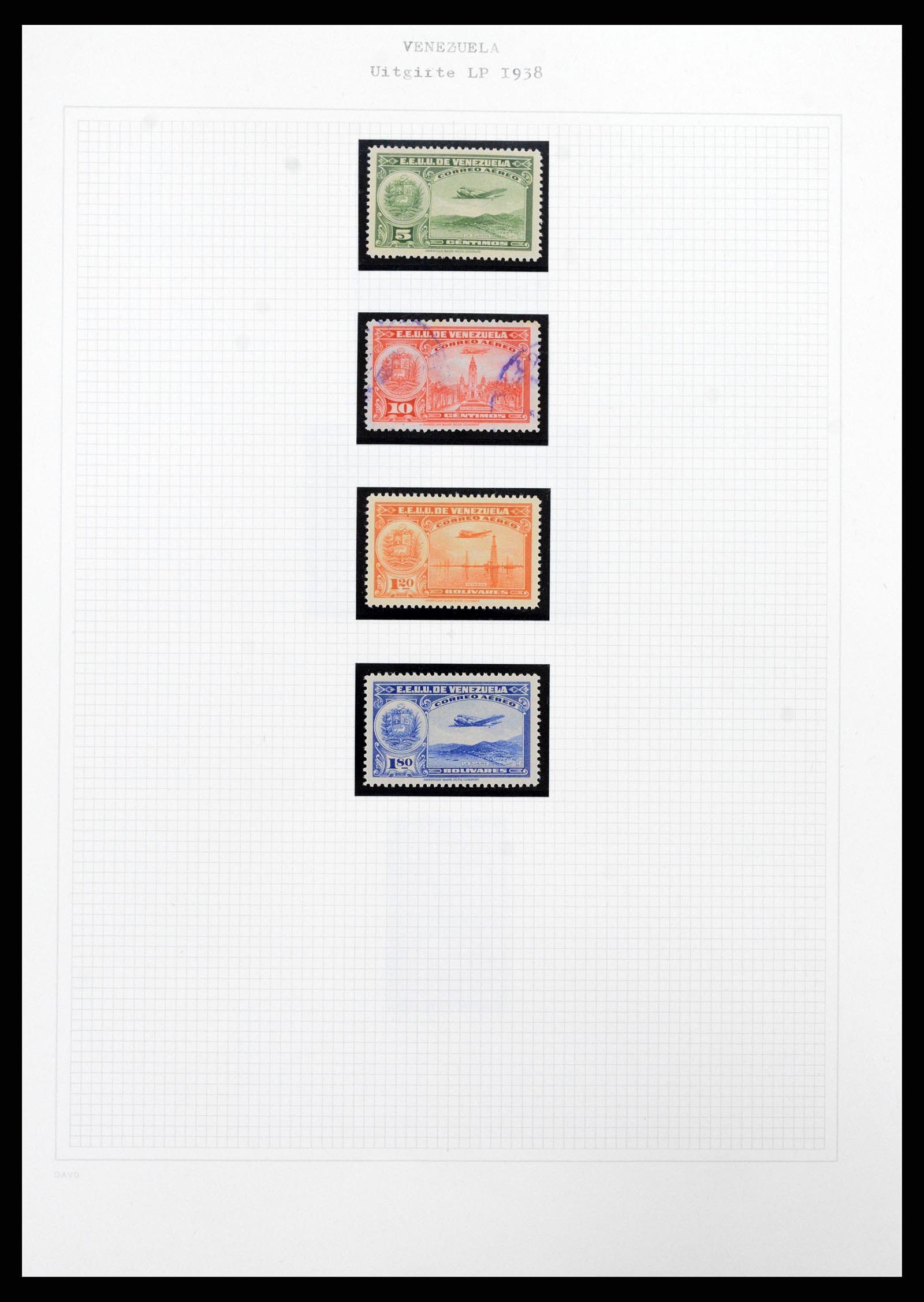37353 057 - Stamp collection 37353 Venezuela 1880-1960.