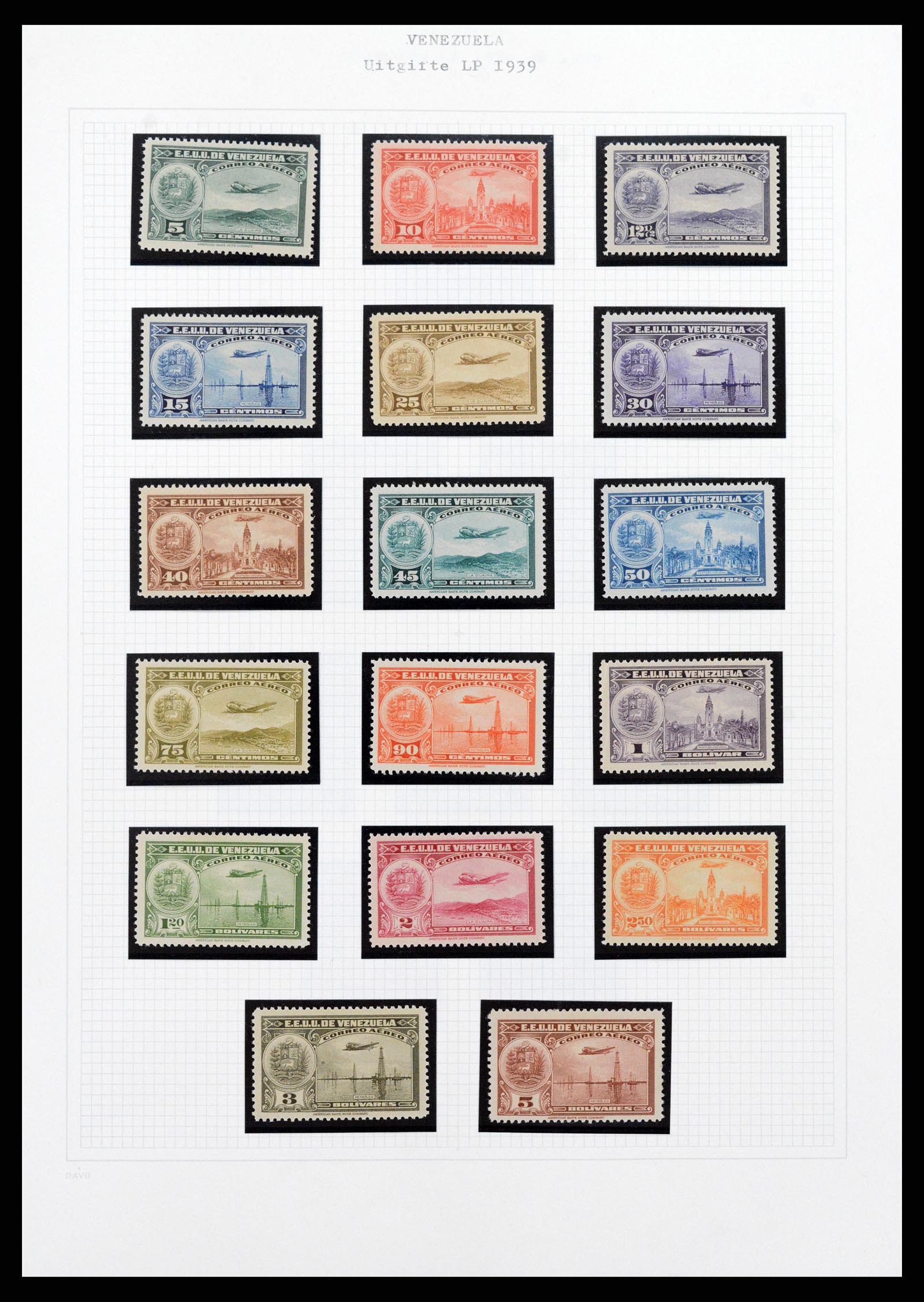 37353 059 - Stamp collection 37353 Venezuela 1880-1960.