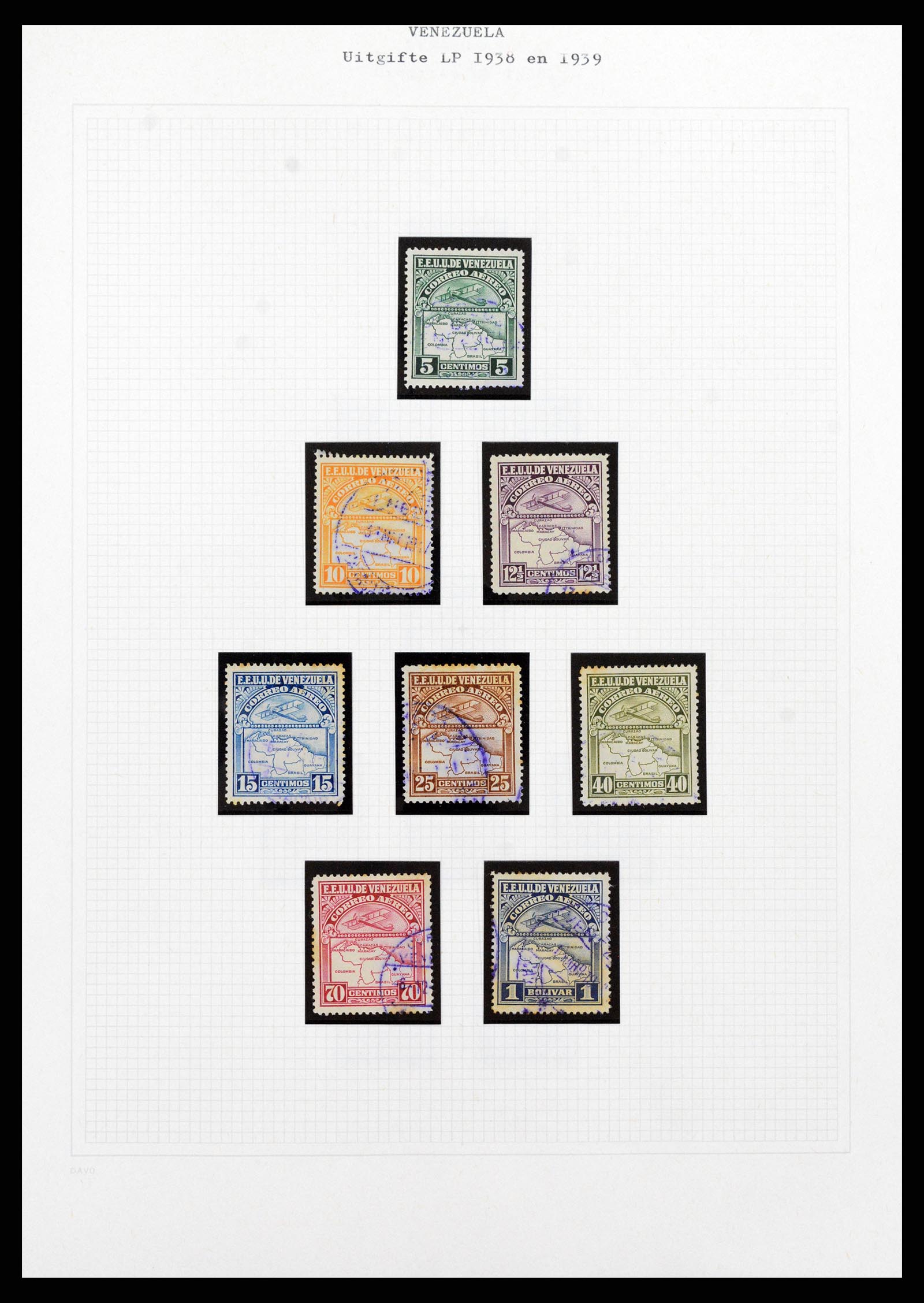 37353 060 - Stamp collection 37353 Venezuela 1880-1960.