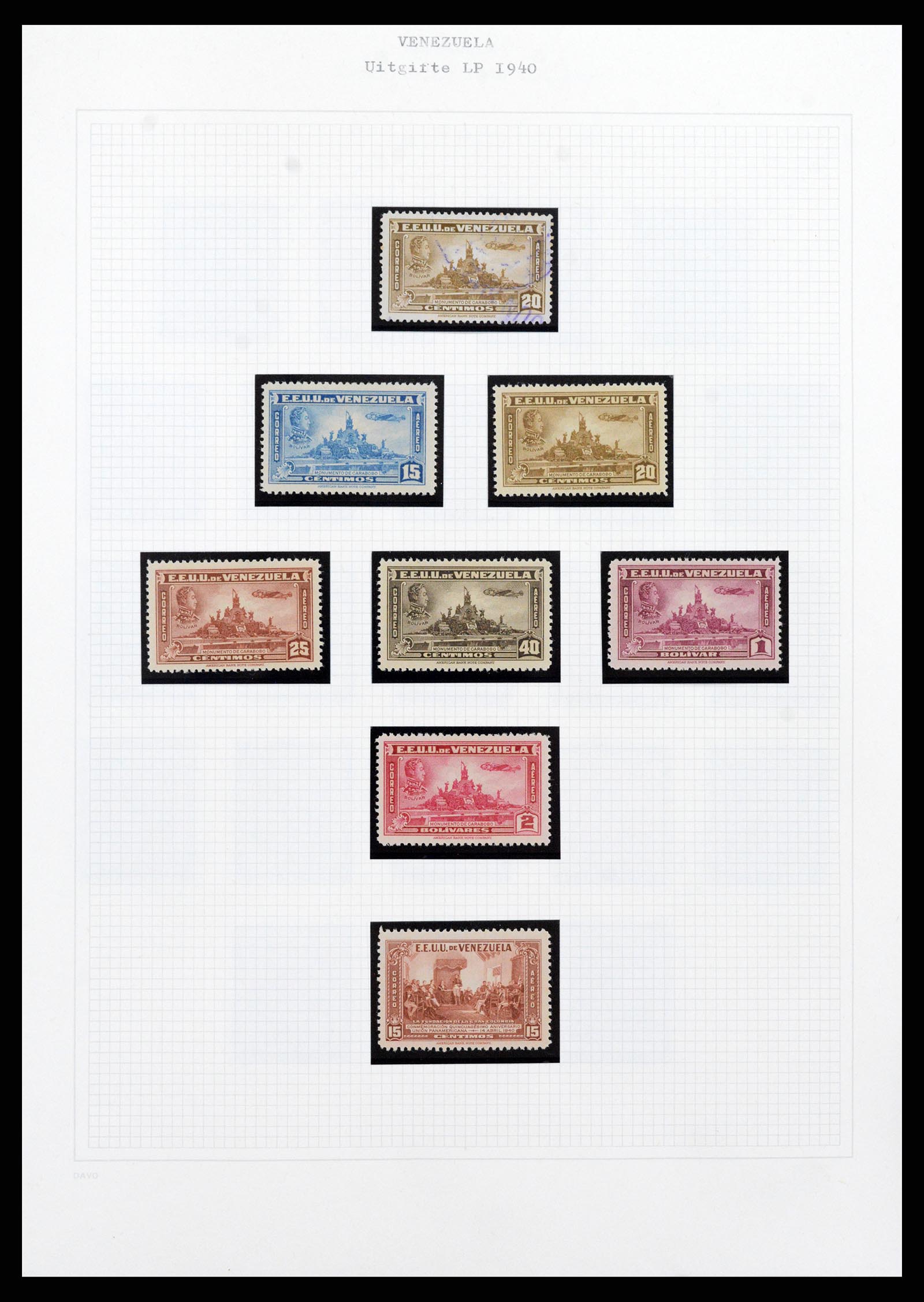 37353 062 - Stamp collection 37353 Venezuela 1880-1960.