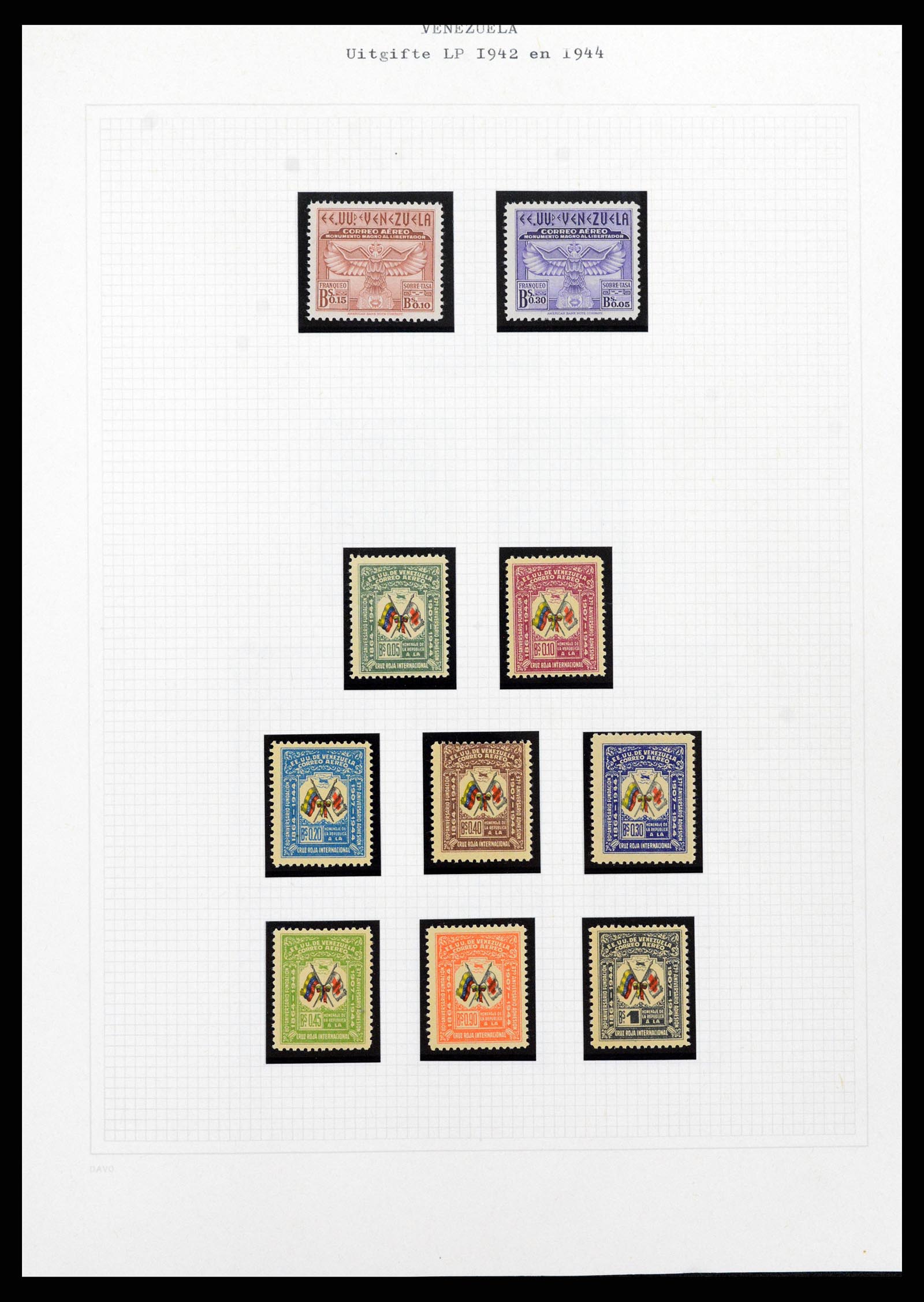 37353 064 - Stamp collection 37353 Venezuela 1880-1960.