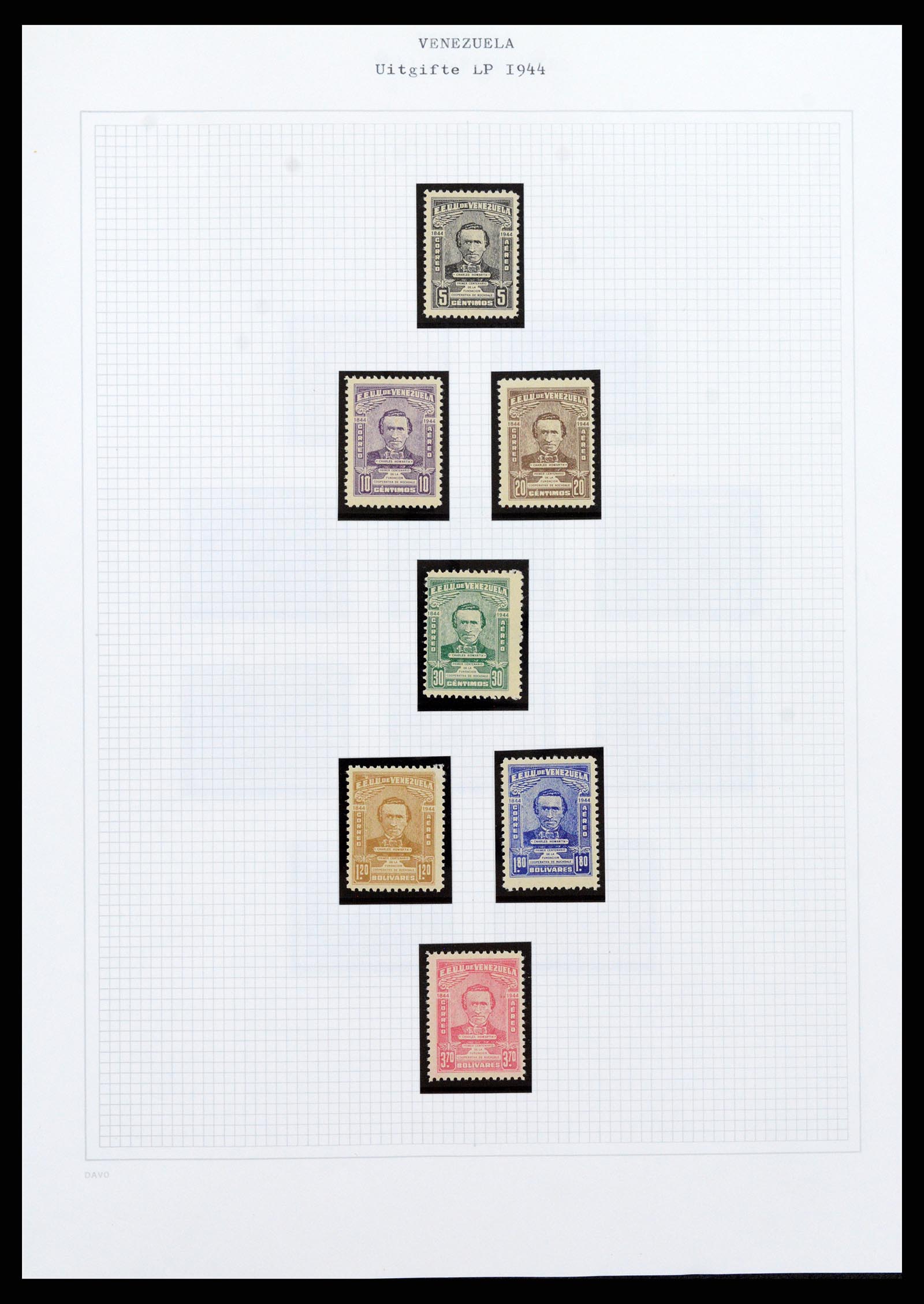 37353 066 - Stamp collection 37353 Venezuela 1880-1960.
