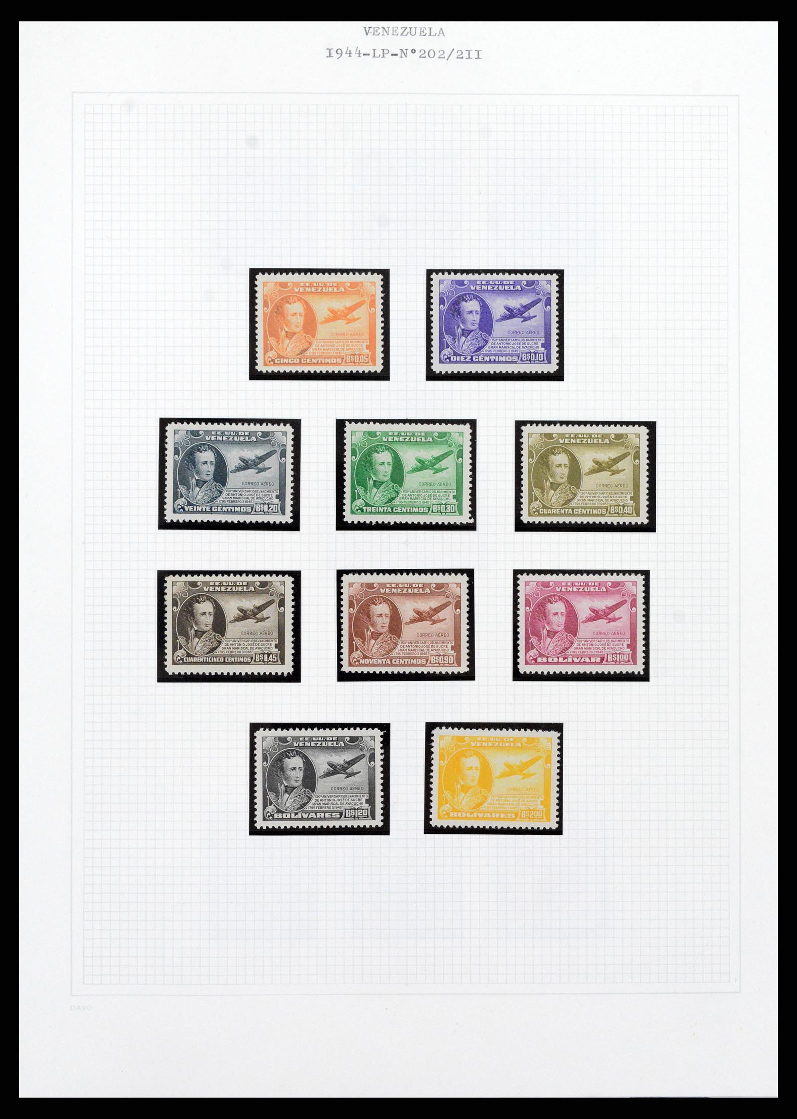 37353 067 - Stamp collection 37353 Venezuela 1880-1960.