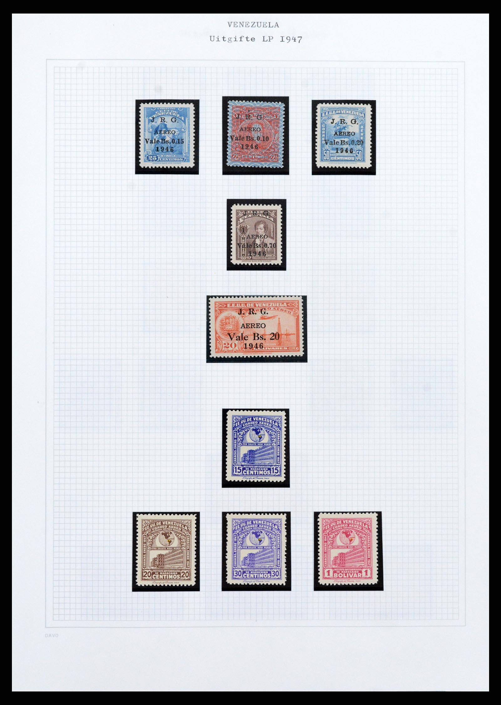 37353 068 - Stamp collection 37353 Venezuela 1880-1960.