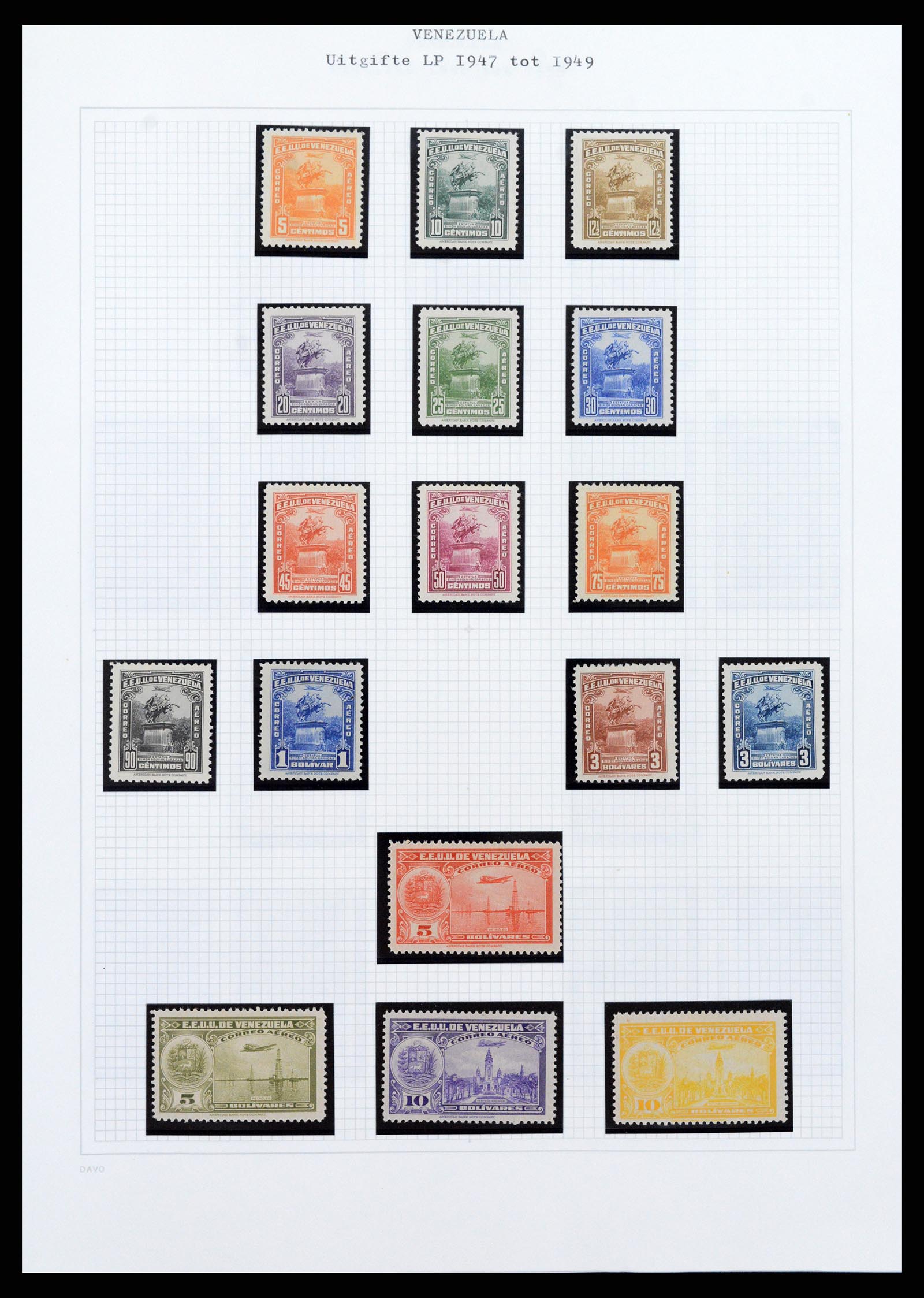 37353 069 - Stamp collection 37353 Venezuela 1880-1960.