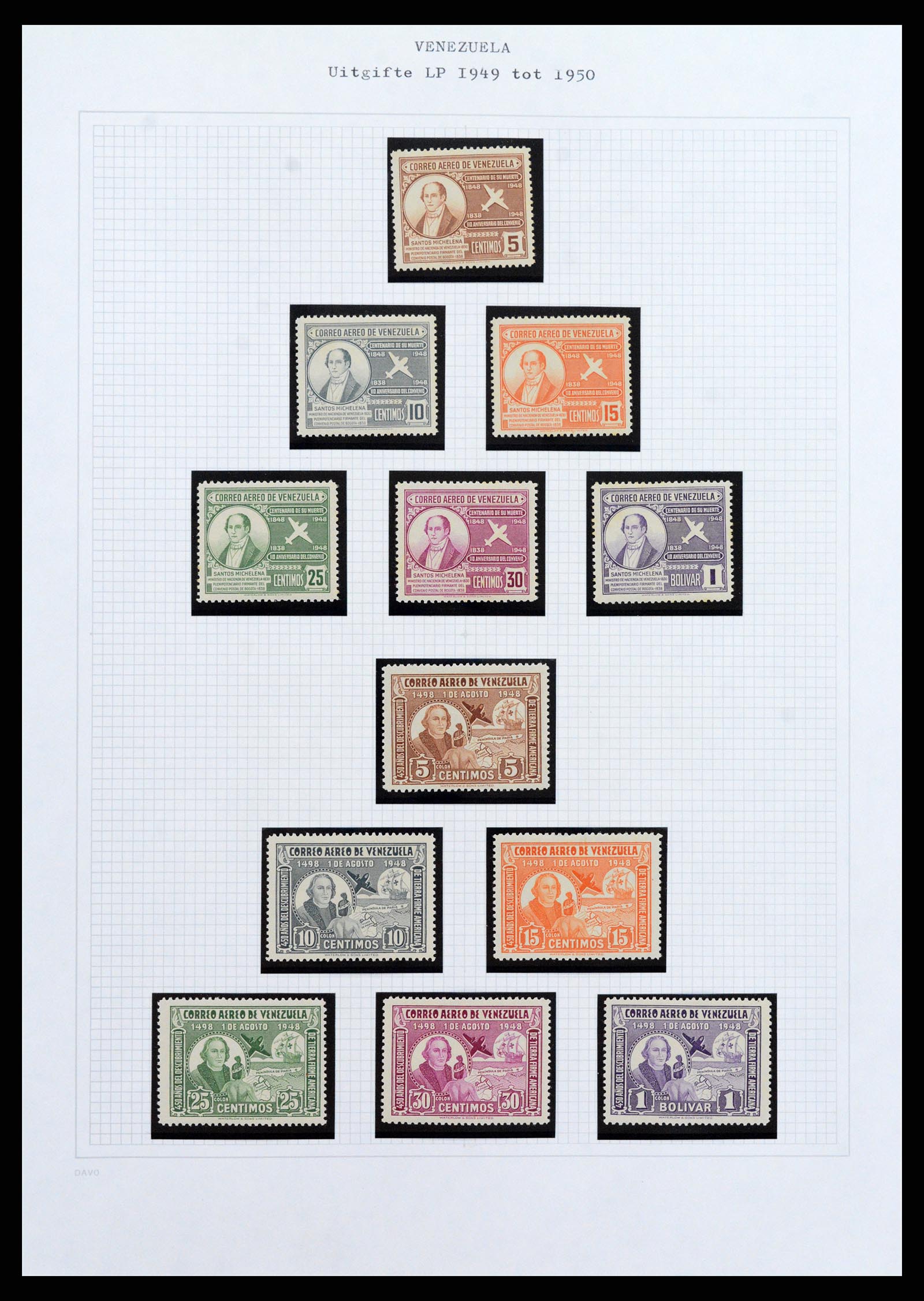 37353 071 - Stamp collection 37353 Venezuela 1880-1960.