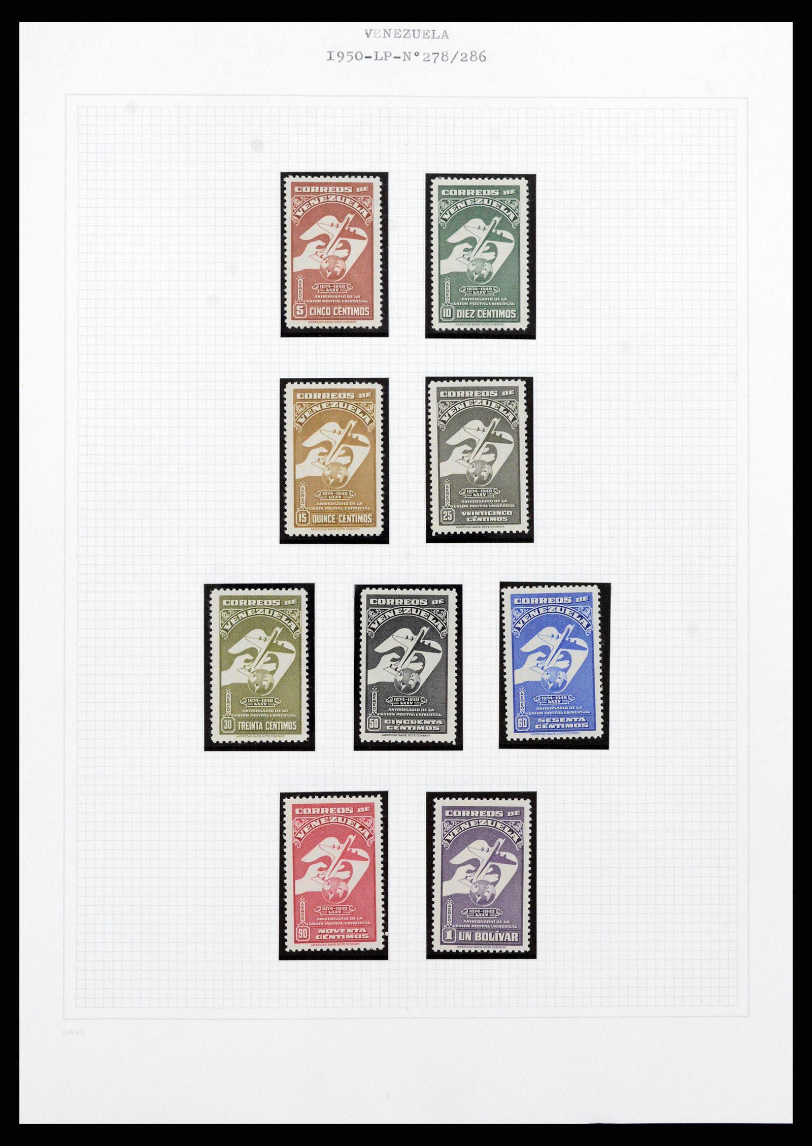 37353 072 - Stamp collection 37353 Venezuela 1880-1960.