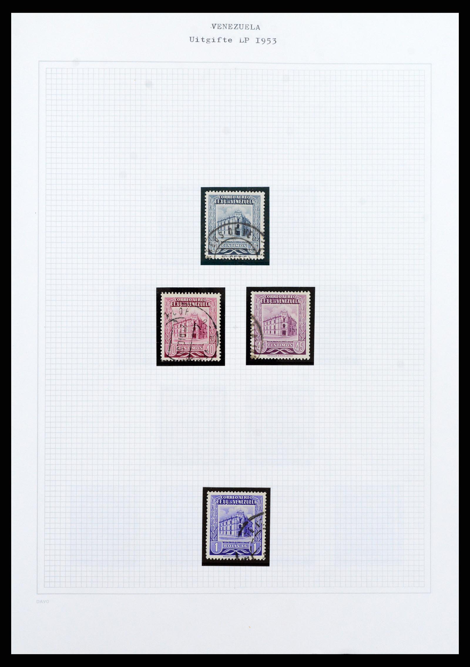 37353 079 - Stamp collection 37353 Venezuela 1880-1960.