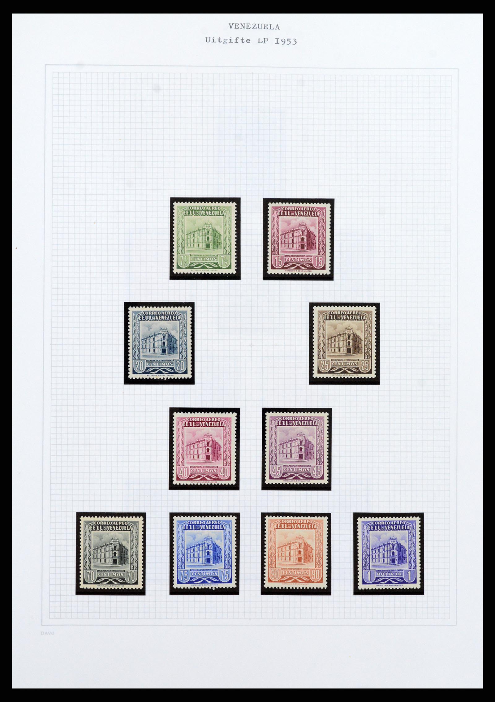 37353 080 - Stamp collection 37353 Venezuela 1880-1960.