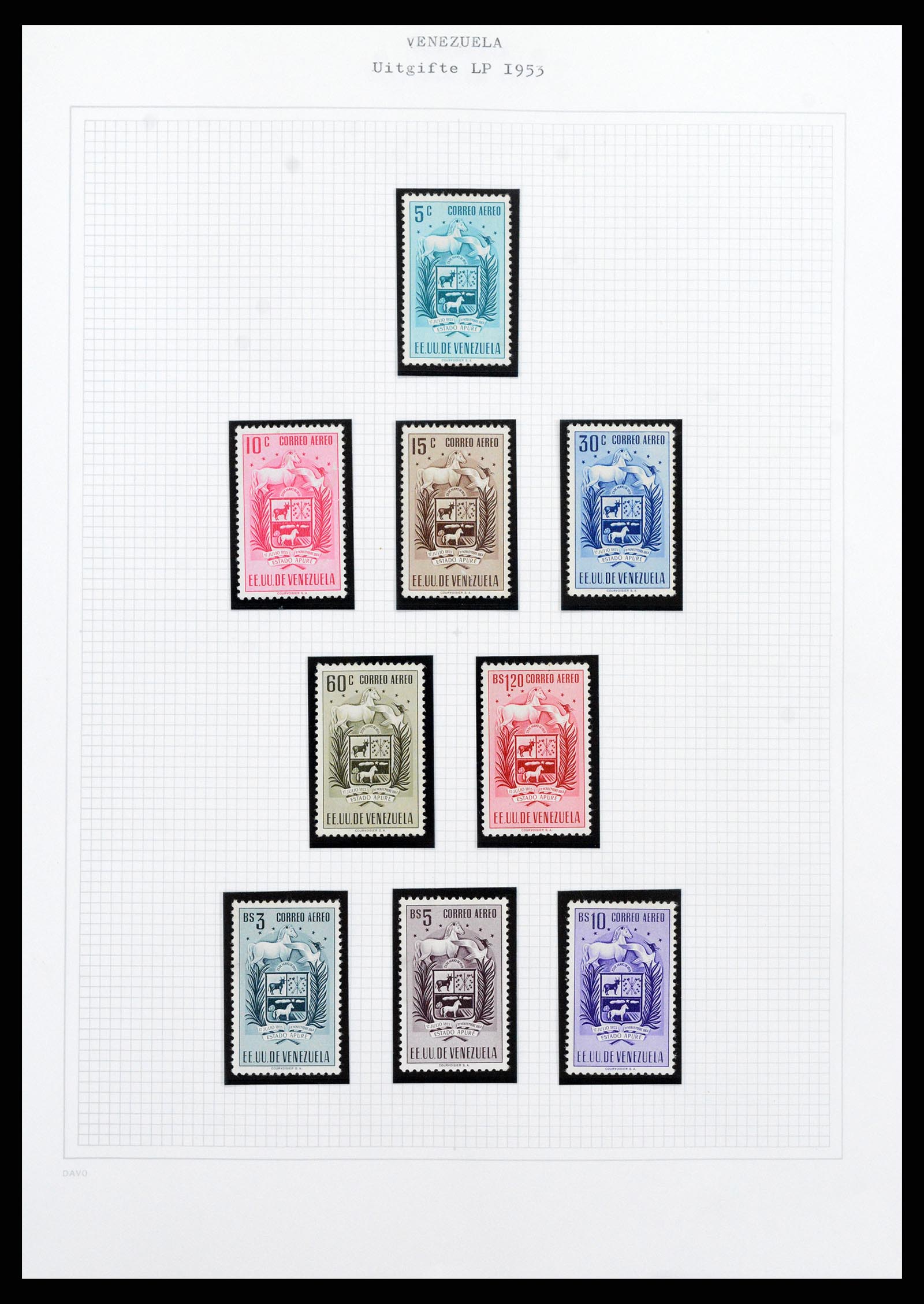 37353 084 - Stamp collection 37353 Venezuela 1880-1960.
