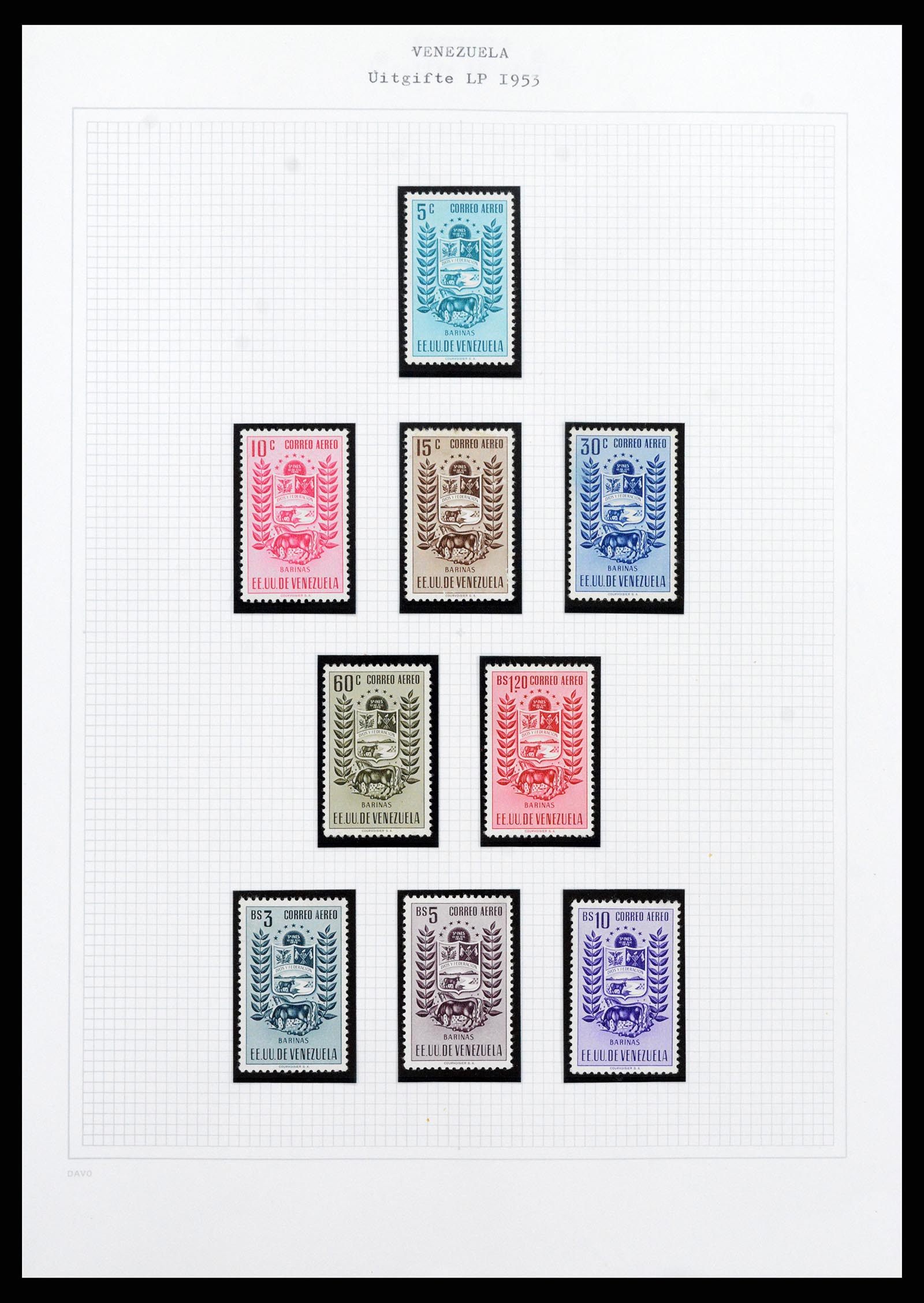 37353 085 - Stamp collection 37353 Venezuela 1880-1960.