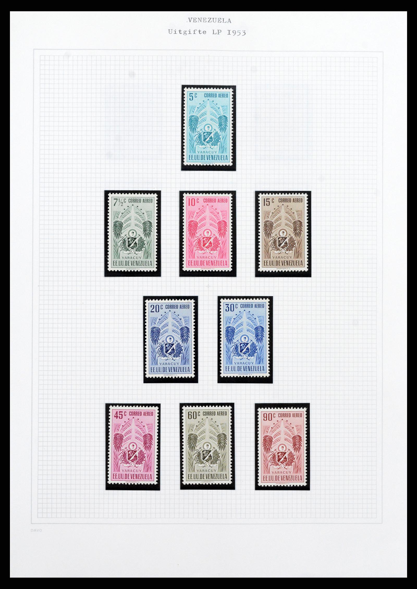 37353 086 - Stamp collection 37353 Venezuela 1880-1960.
