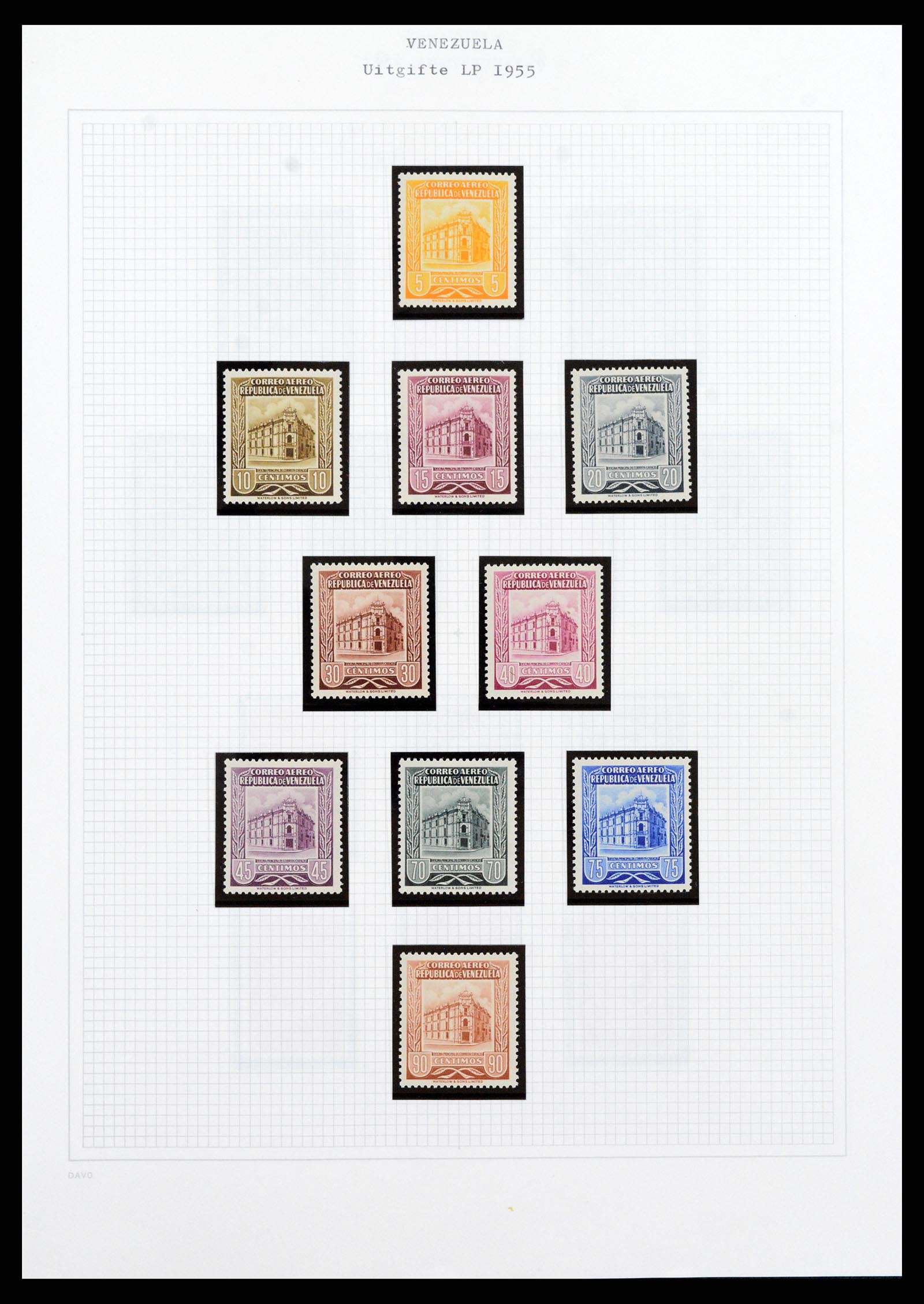 37353 088 - Stamp collection 37353 Venezuela 1880-1960.
