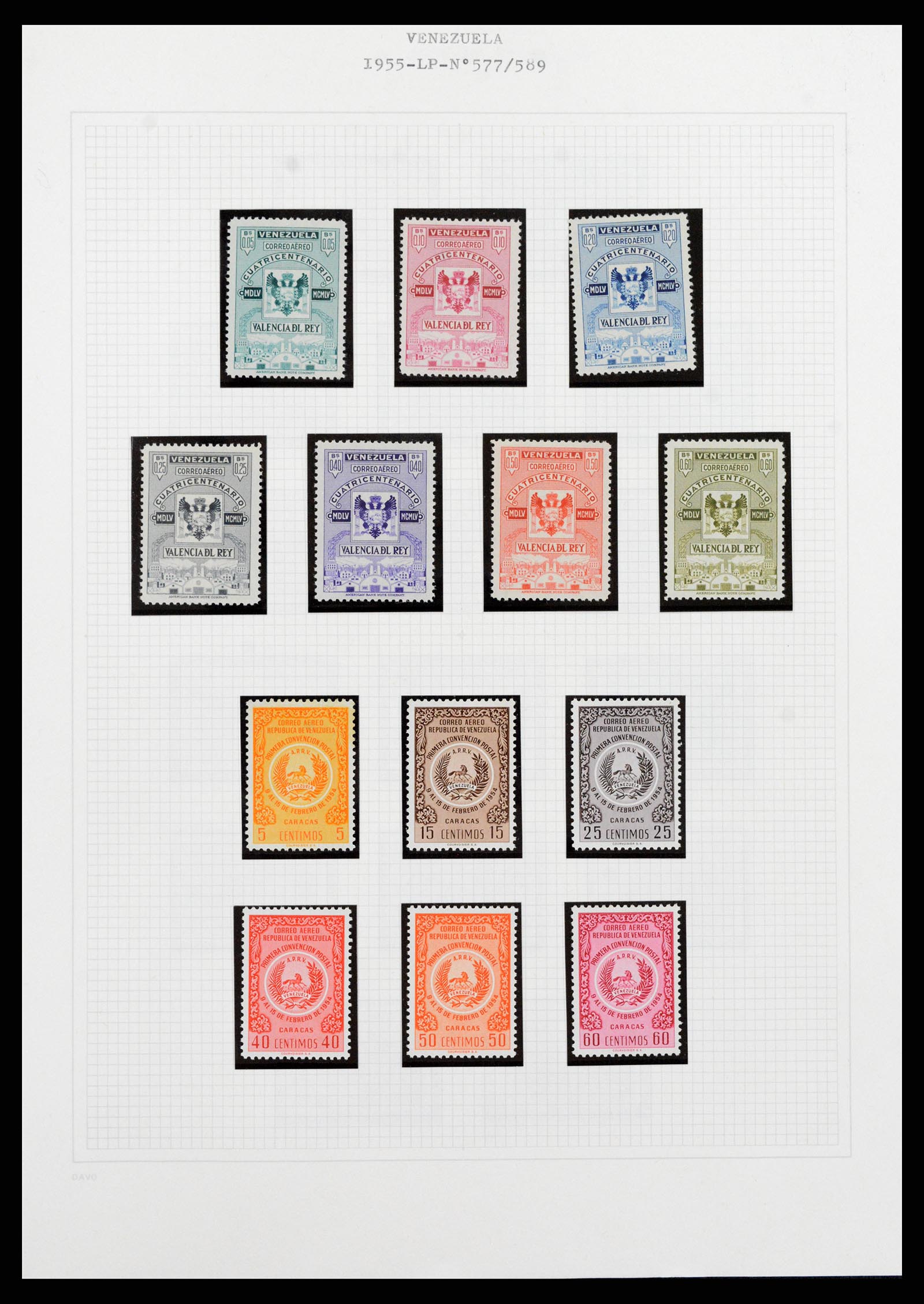 37353 089 - Stamp collection 37353 Venezuela 1880-1960.