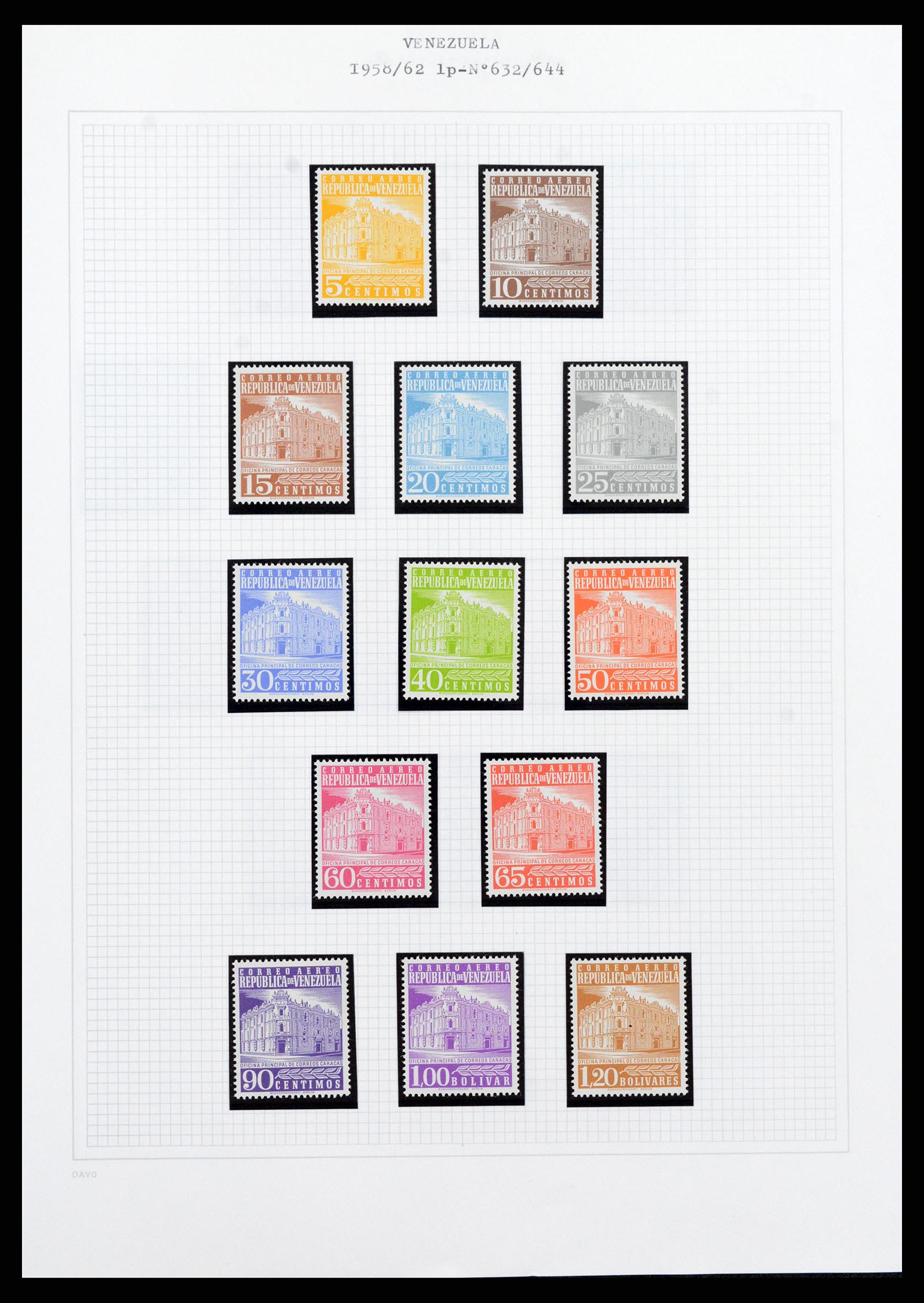 37353 093 - Stamp collection 37353 Venezuela 1880-1960.