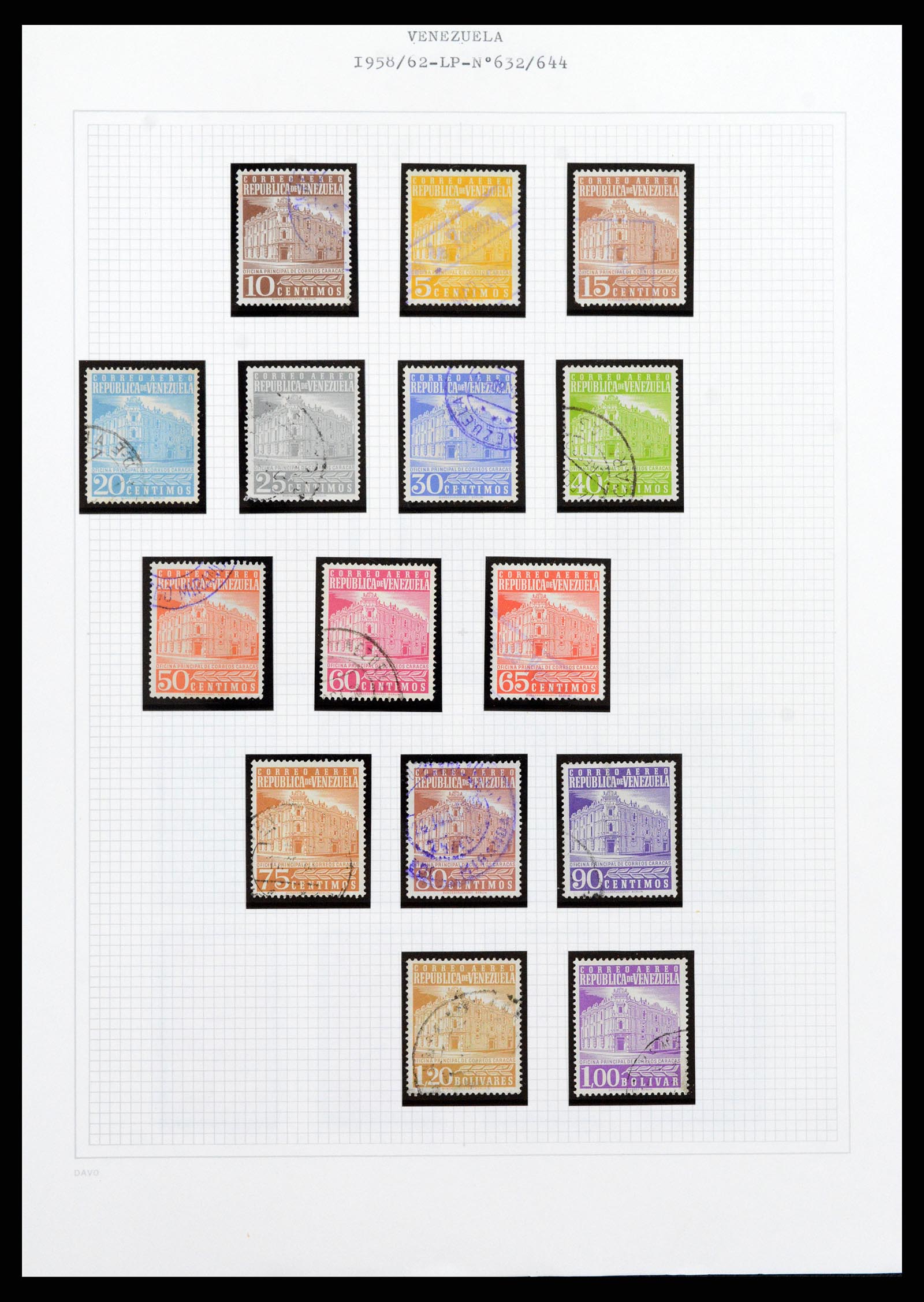 37353 094 - Stamp collection 37353 Venezuela 1880-1960.