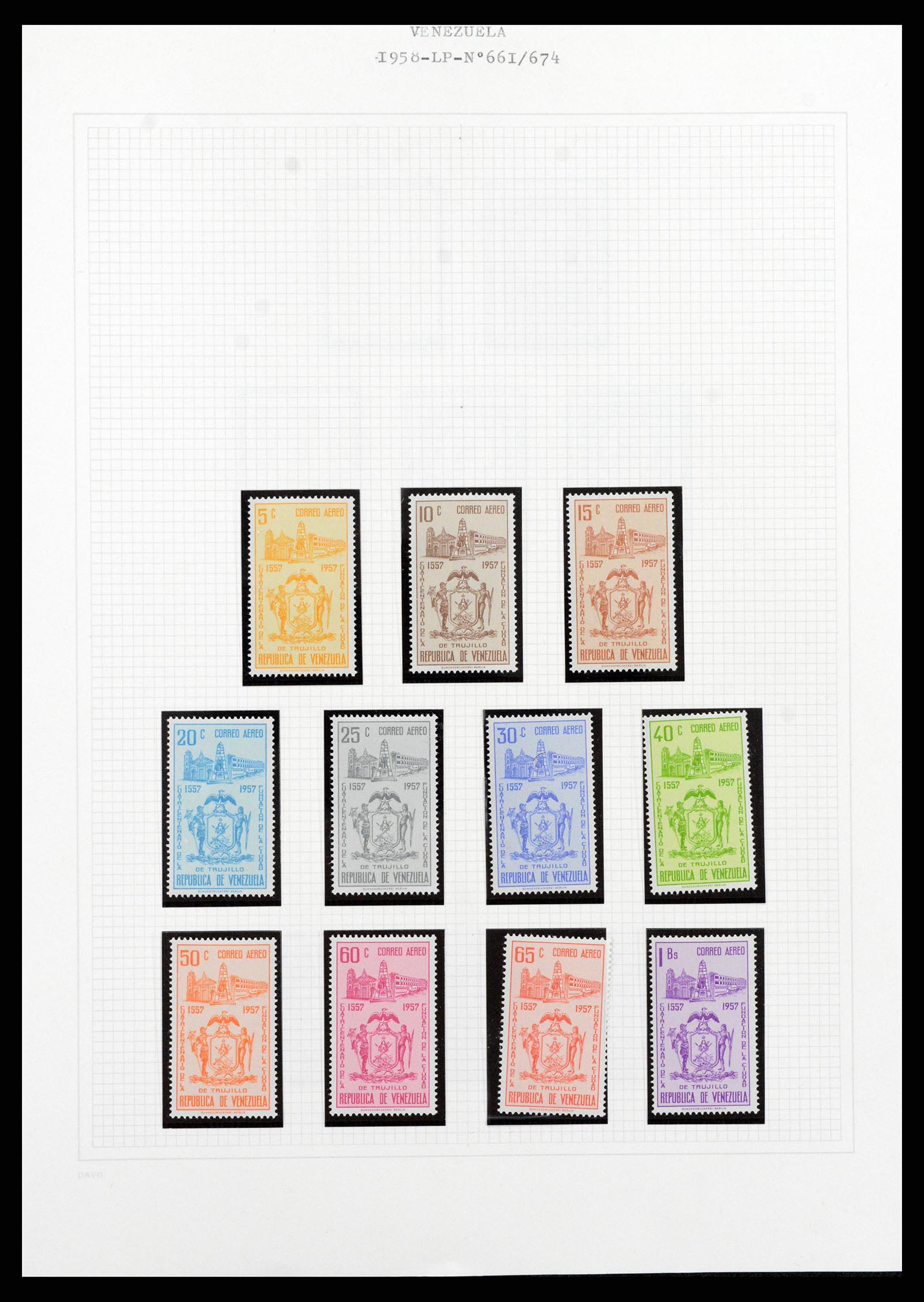 37353 095 - Stamp collection 37353 Venezuela 1880-1960.