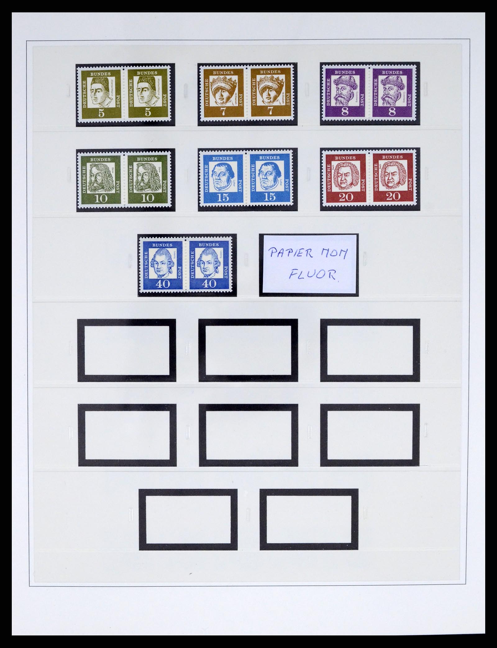 37354 004 - Stamp collection 37354 Bundespost and Berlin 1955-2000.