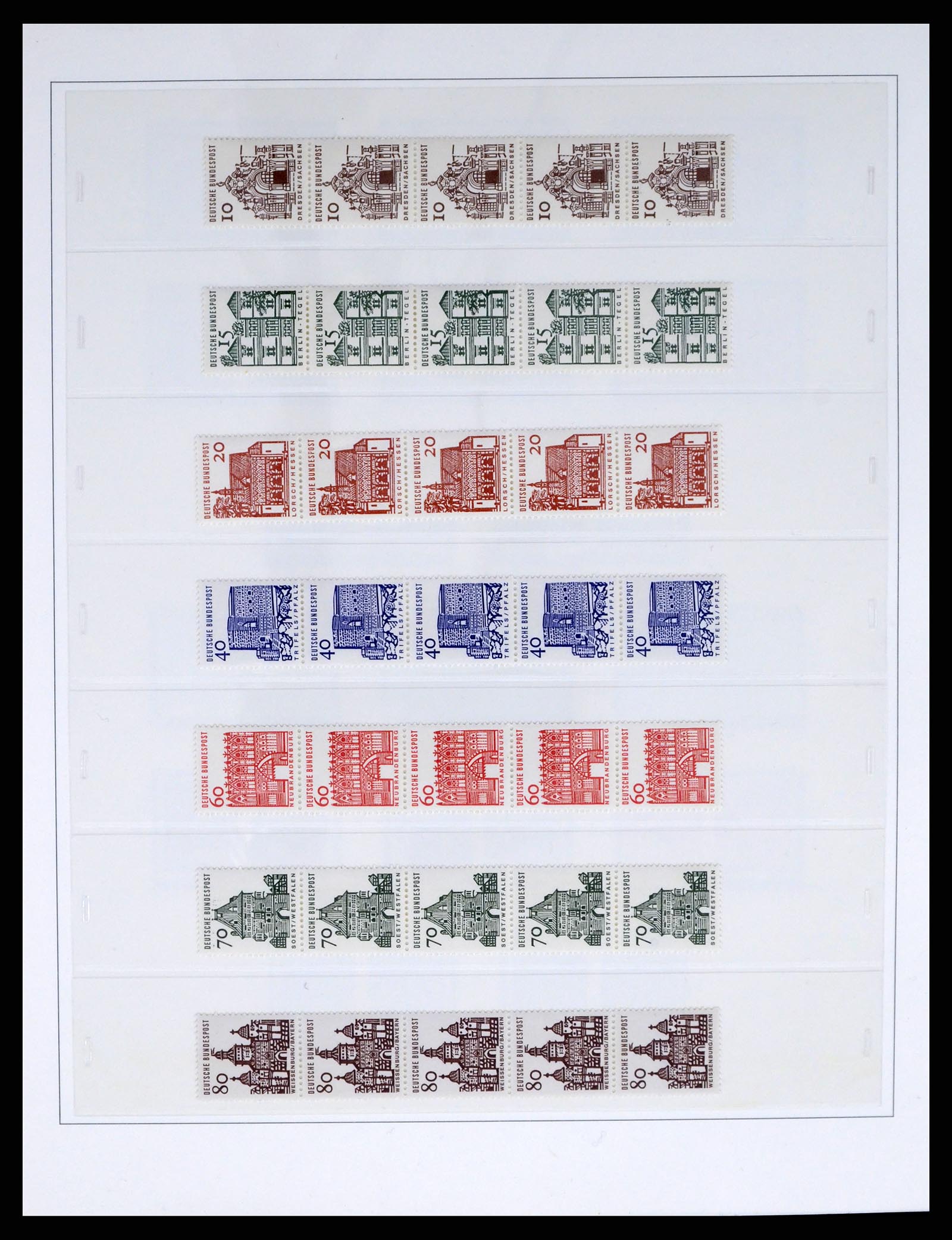 37354 005 - Postzegelverzameling 37354 Bundespost en Berlijn 1955-2000.