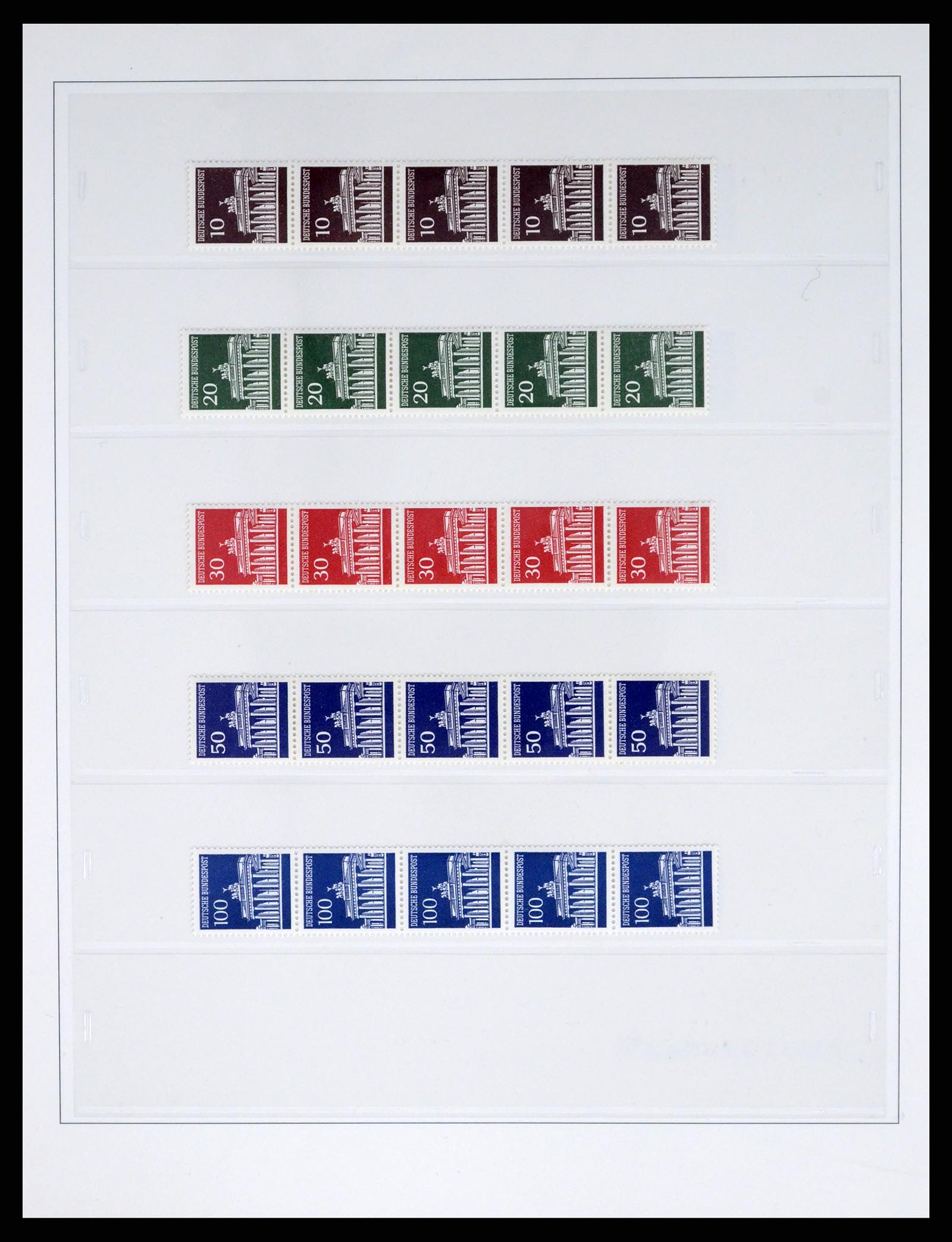 37354 007 - Postzegelverzameling 37354 Bundespost en Berlijn 1955-2000.