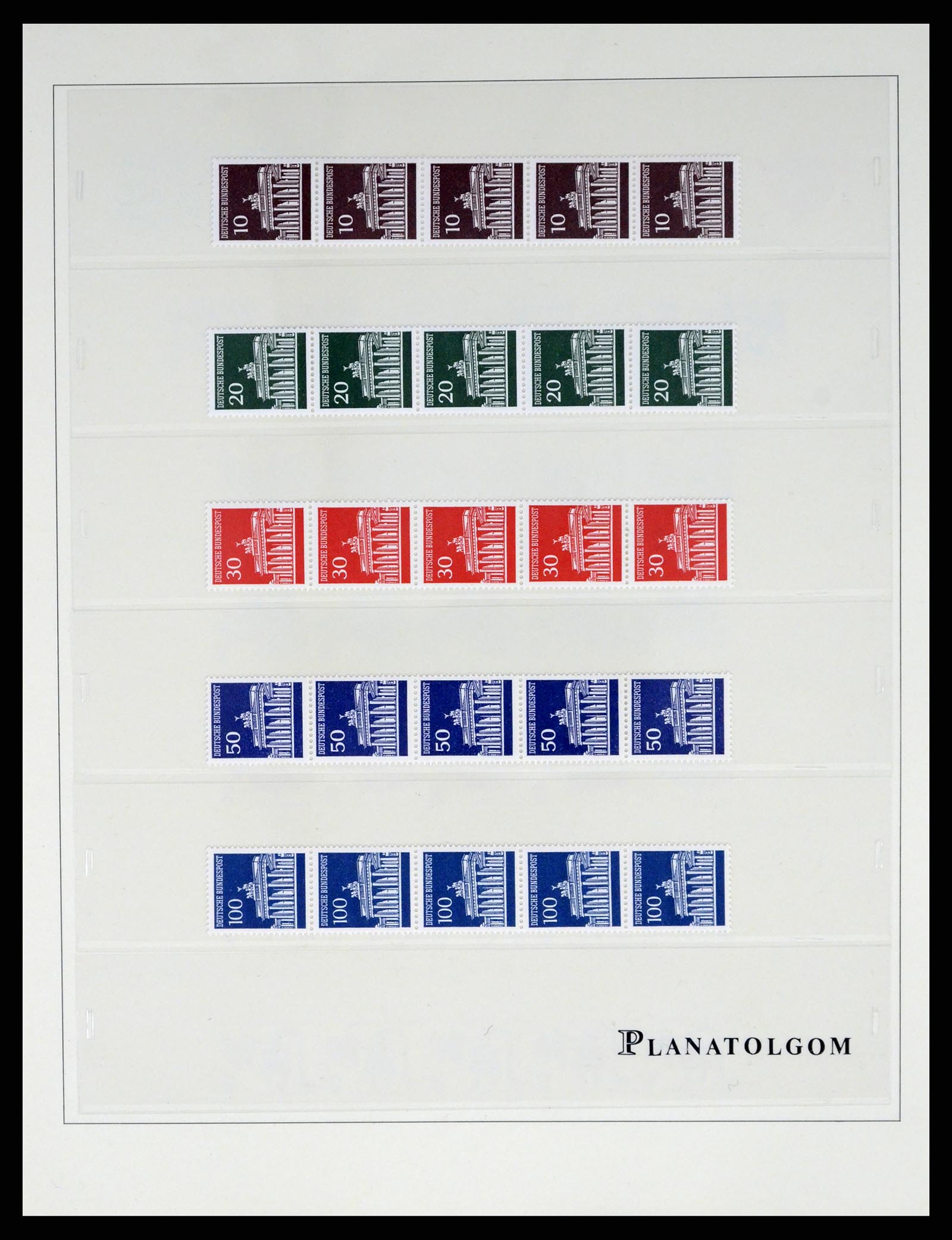 37354 008 - Postzegelverzameling 37354 Bundespost en Berlijn 1955-2000.