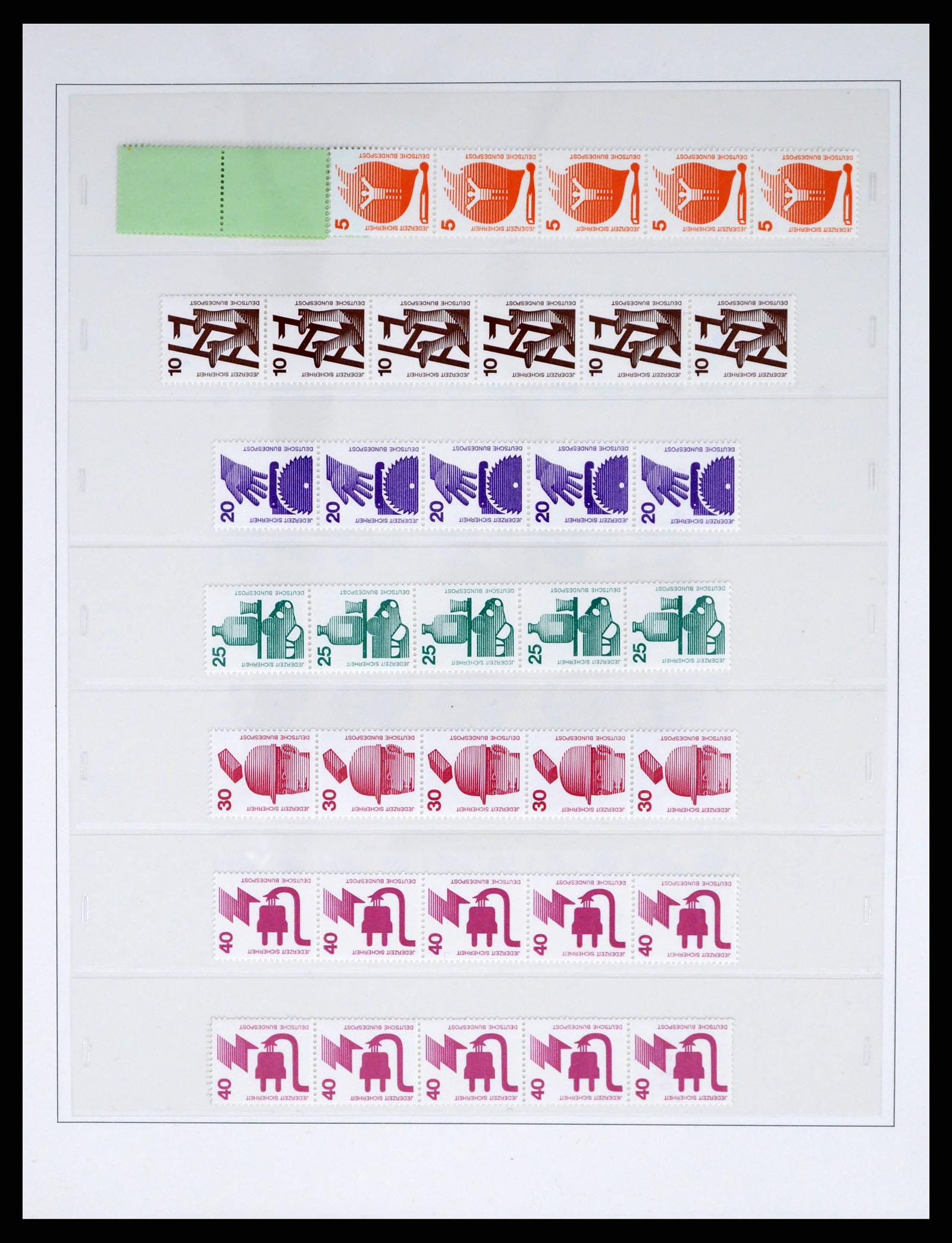 37354 009 - Postzegelverzameling 37354 Bundespost en Berlijn 1955-2000.