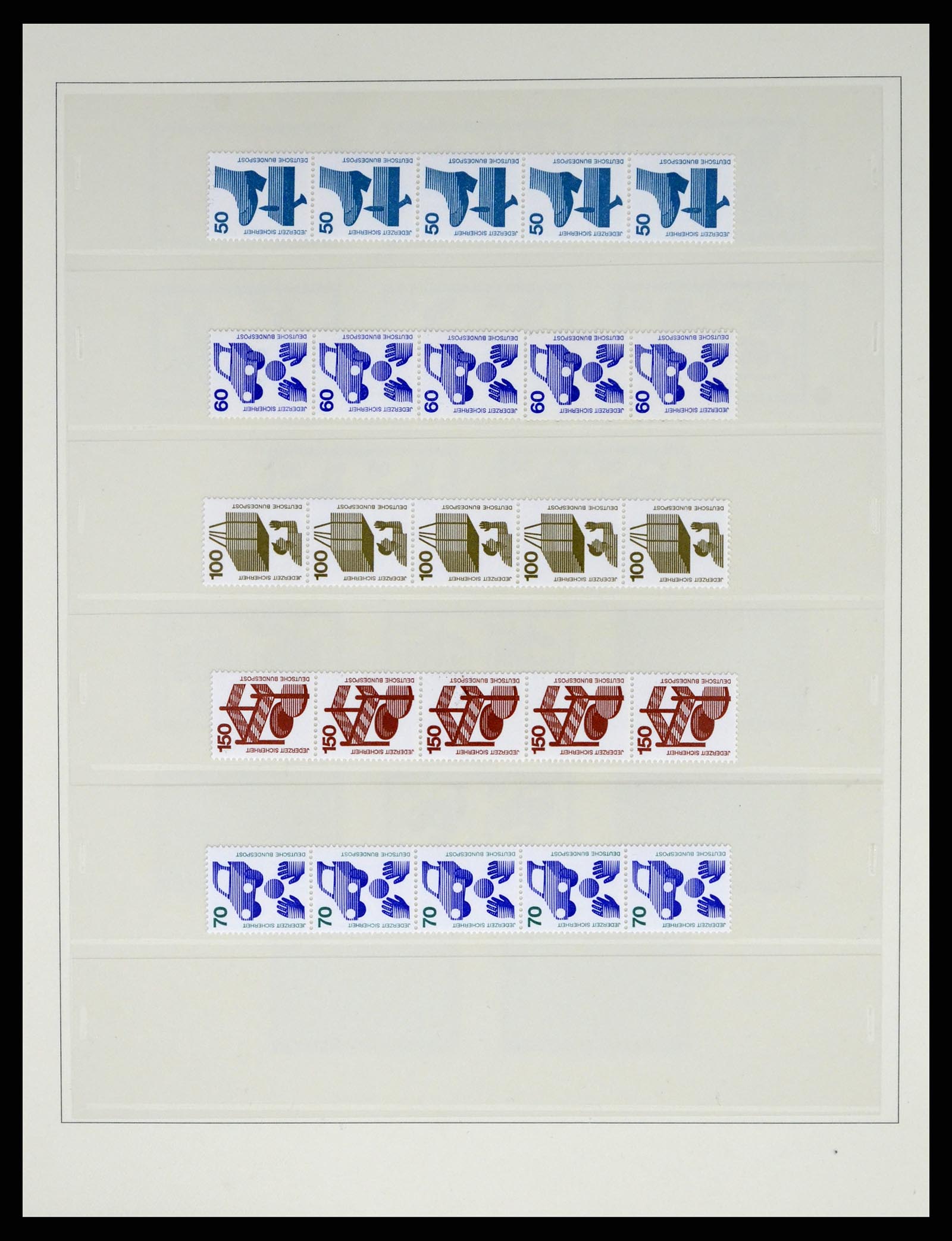 37354 010 - Postzegelverzameling 37354 Bundespost en Berlijn 1955-2000.