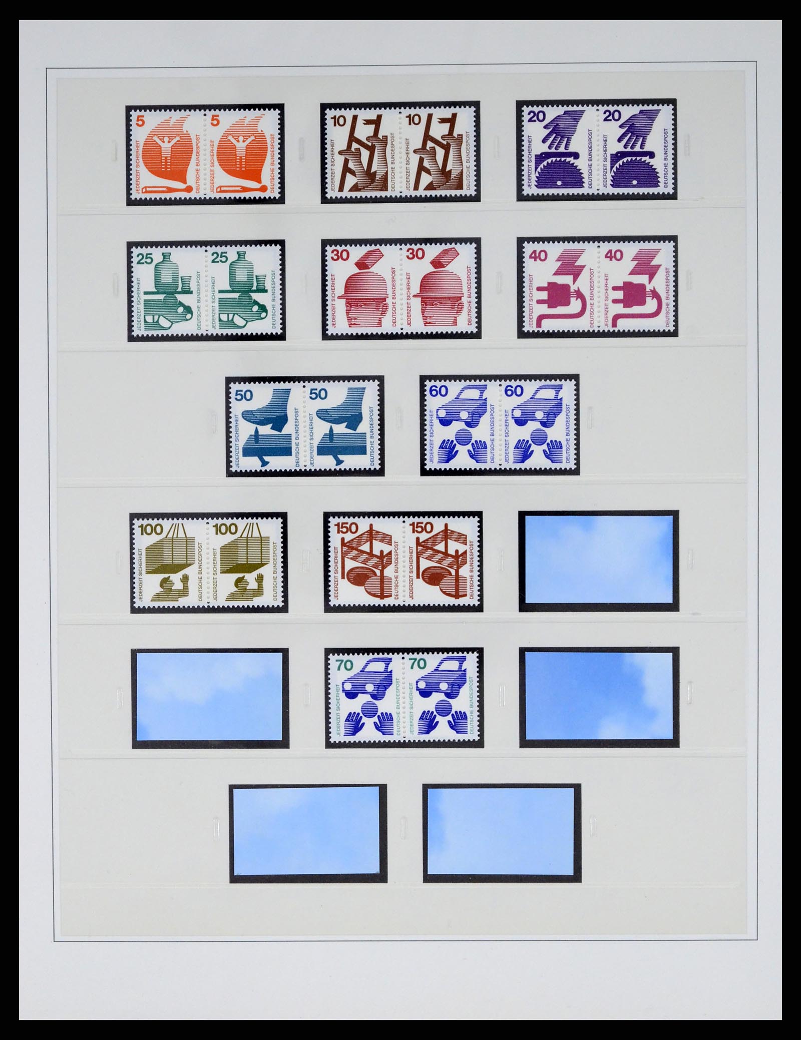 37354 011 - Postzegelverzameling 37354 Bundespost en Berlijn 1955-2000.