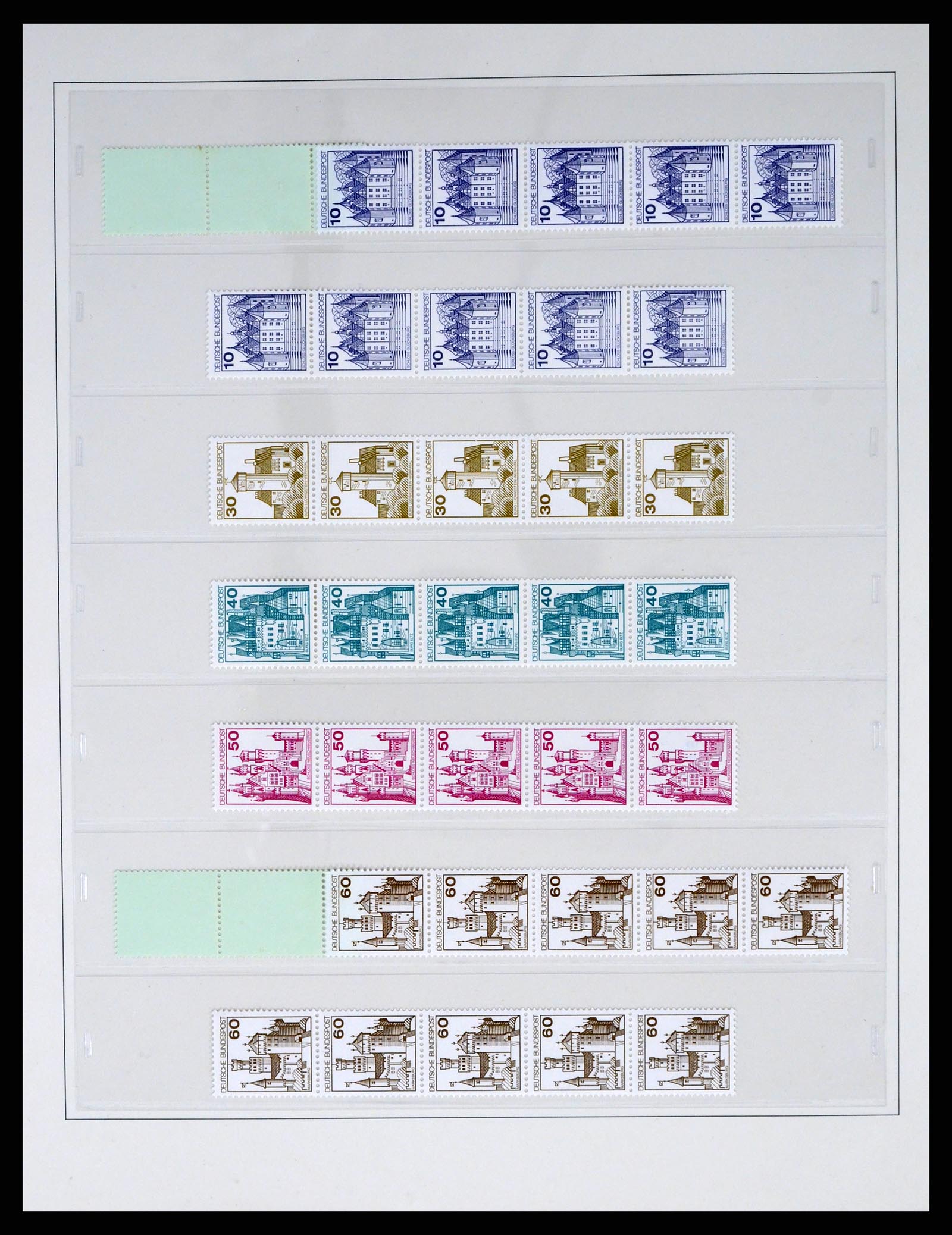 37354 012 - Postzegelverzameling 37354 Bundespost en Berlijn 1955-2000.