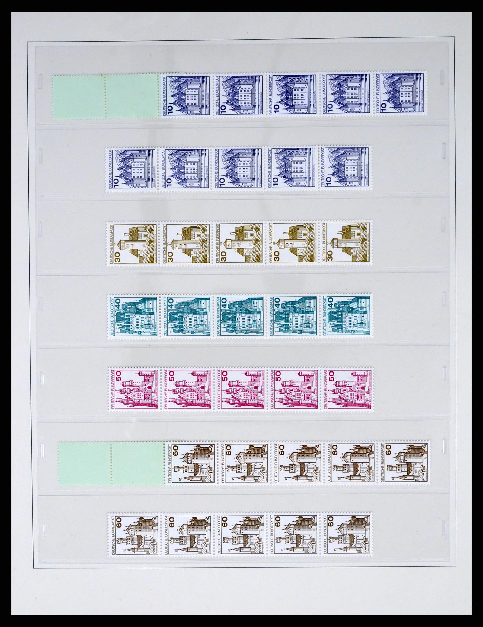 37354 012 - Stamp collection 37354 Bundespost and Berlin 1955-2000.
