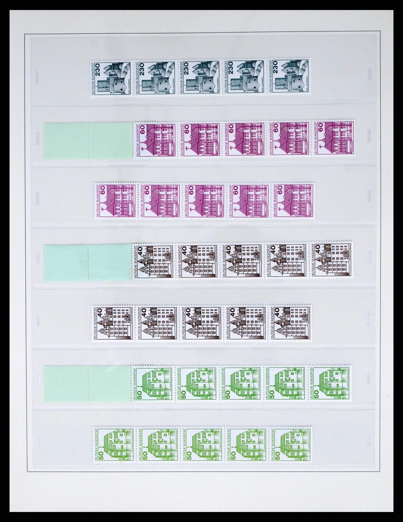 37354 014 - Postzegelverzameling 37354 Bundespost en Berlijn 1955-2000.