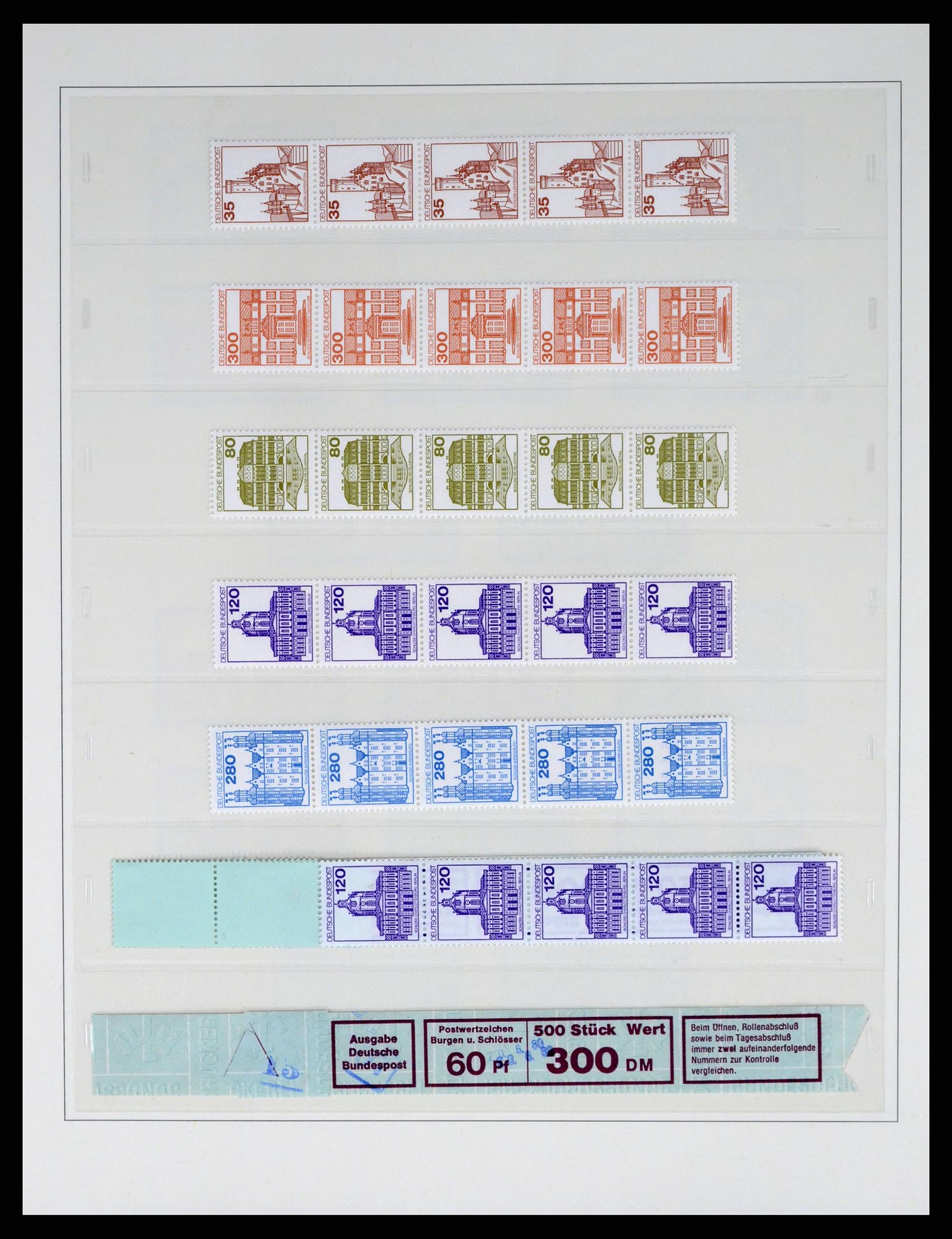 37354 015 - Postzegelverzameling 37354 Bundespost en Berlijn 1955-2000.