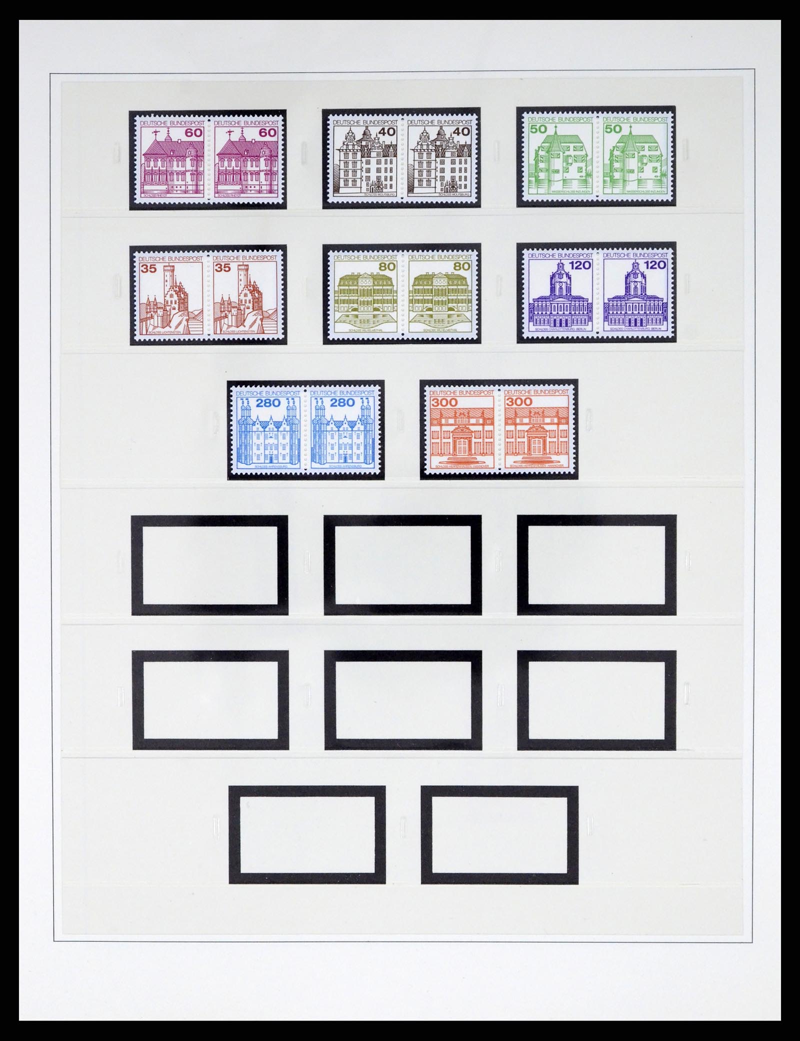 37354 017 - Postzegelverzameling 37354 Bundespost en Berlijn 1955-2000.