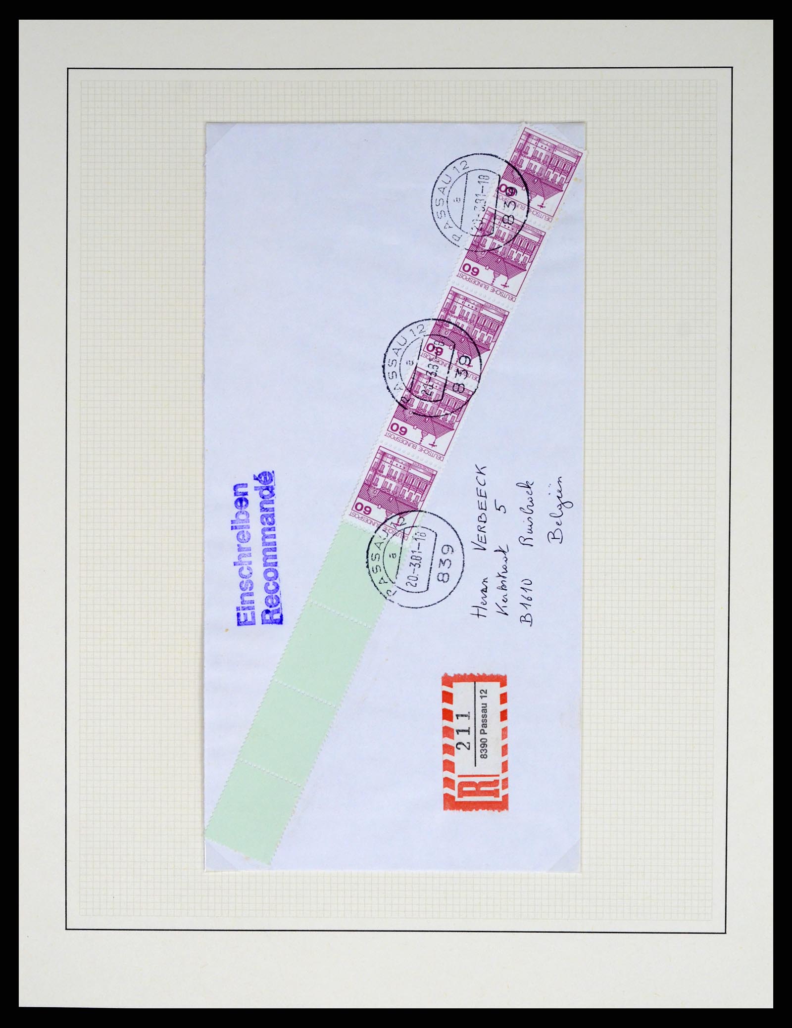 37354 018 - Postzegelverzameling 37354 Bundespost en Berlijn 1955-2000.