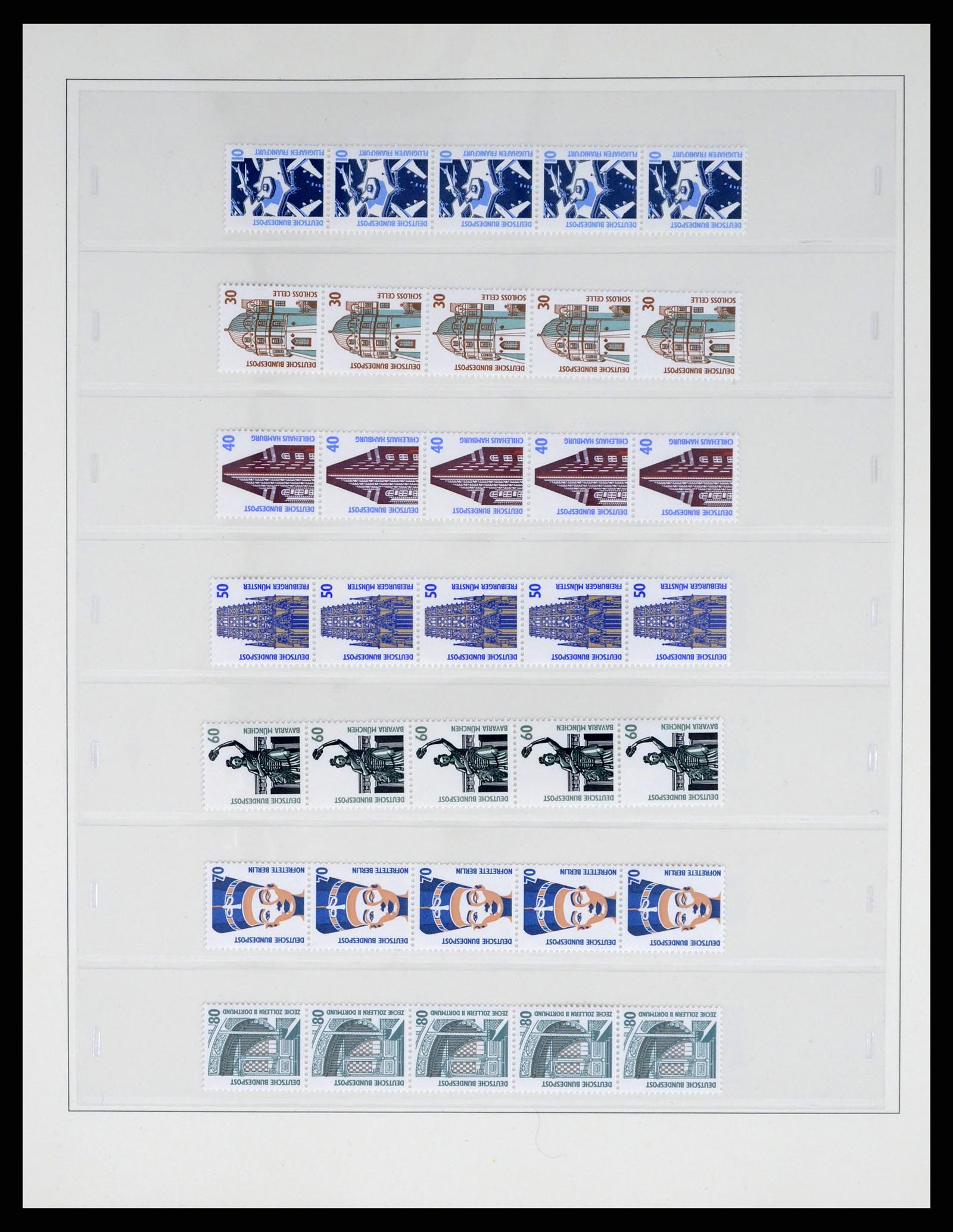 37354 019 - Postzegelverzameling 37354 Bundespost en Berlijn 1955-2000.