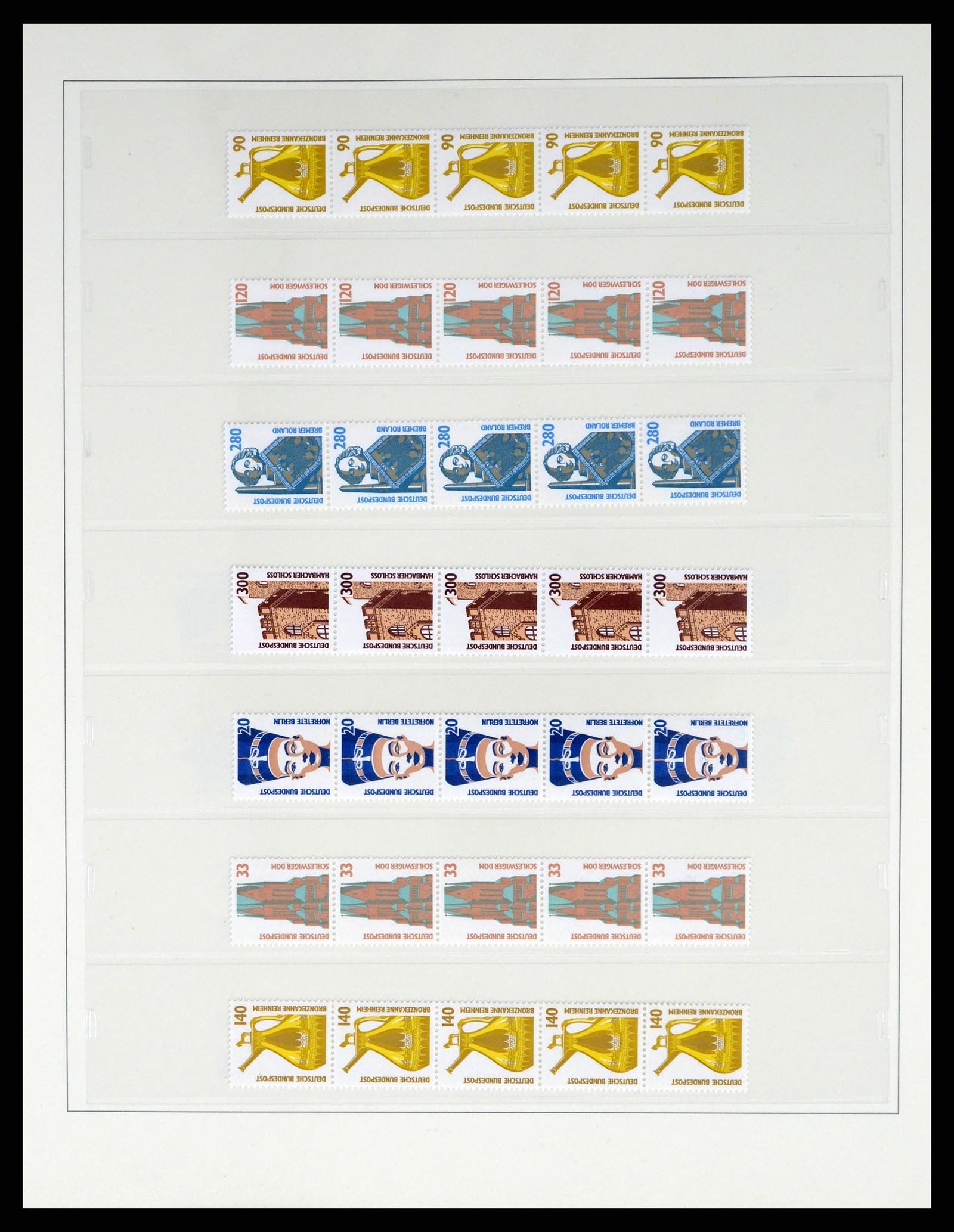 37354 020 - Postzegelverzameling 37354 Bundespost en Berlijn 1955-2000.