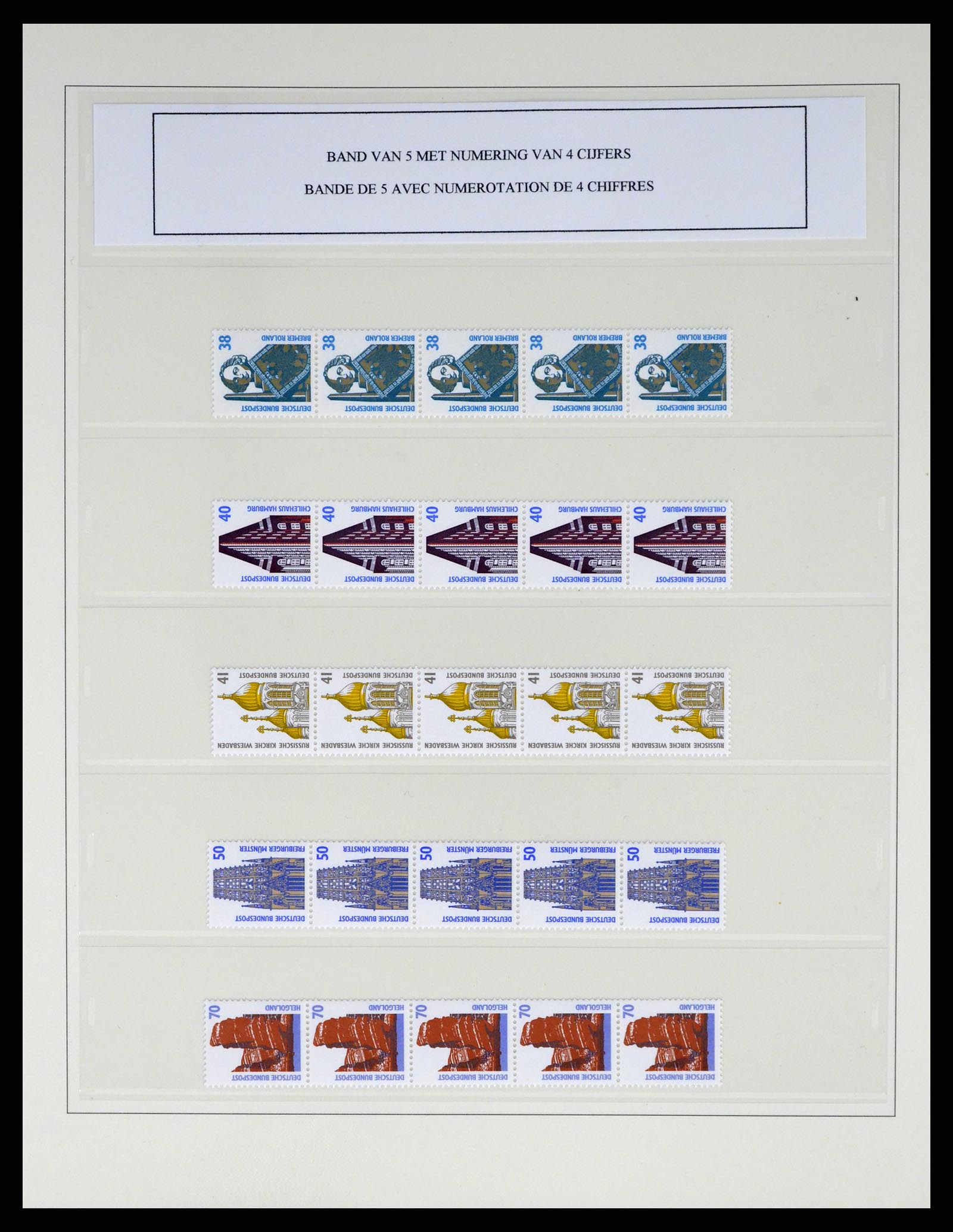 37354 023 - Stamp collection 37354 Bundespost and Berlin 1955-2000.