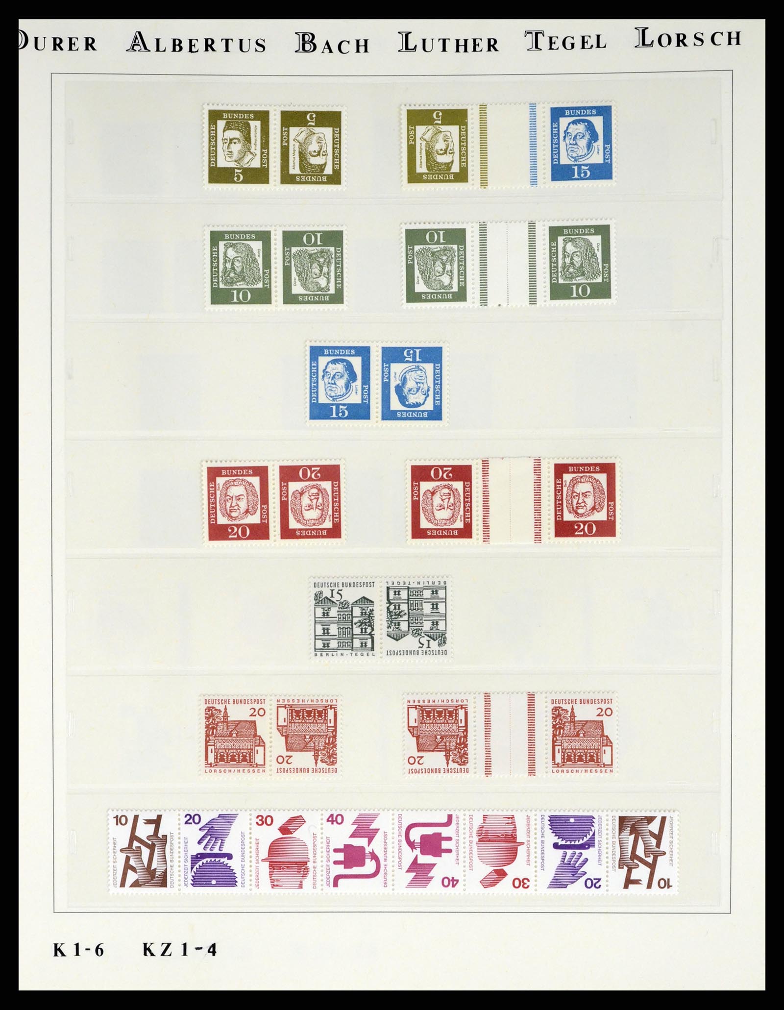 37354 032 - Stamp collection 37354 Bundespost and Berlin 1955-2000.