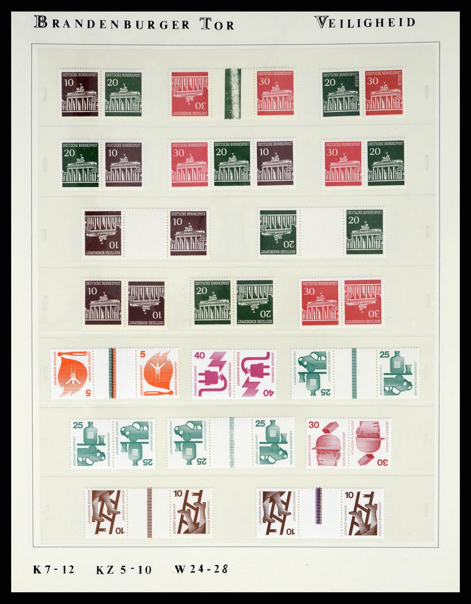 37354 033 - Stamp collection 37354 Bundespost and Berlin 1955-2000.