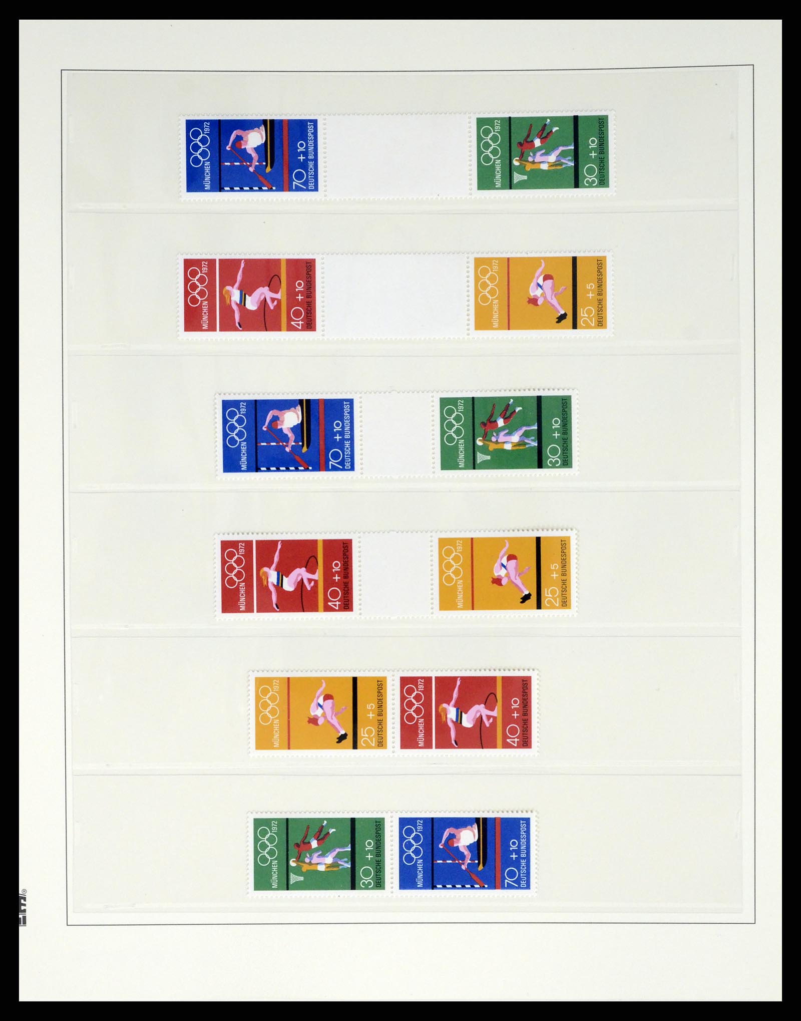 37354 037 - Stamp collection 37354 Bundespost and Berlin 1955-2000.