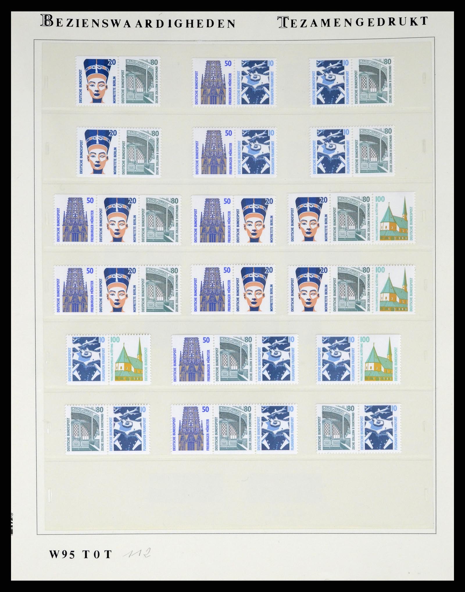 37354 039 - Stamp collection 37354 Bundespost and Berlin 1955-2000.