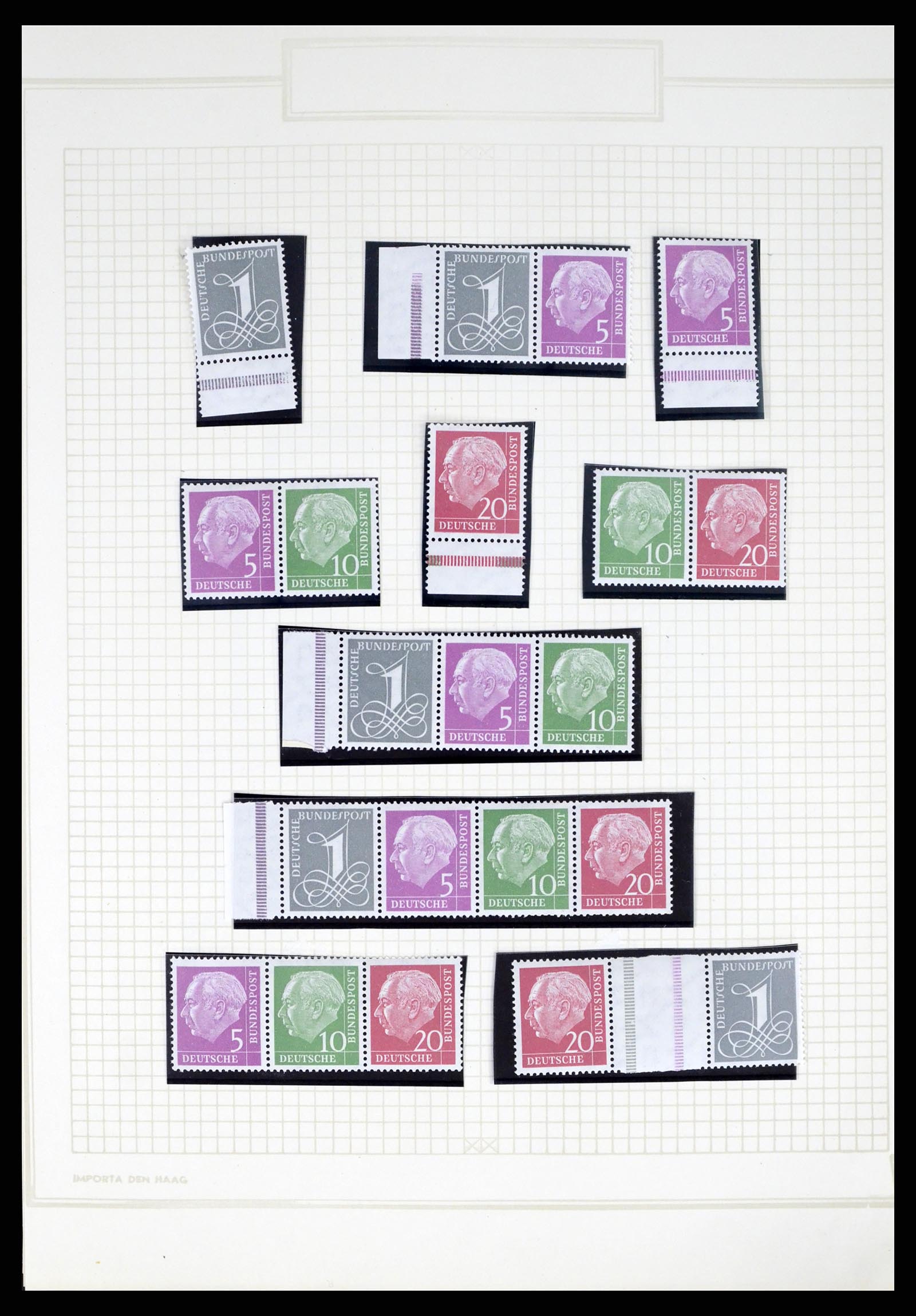 37354 042 - Stamp collection 37354 Bundespost and Berlin 1955-2000.