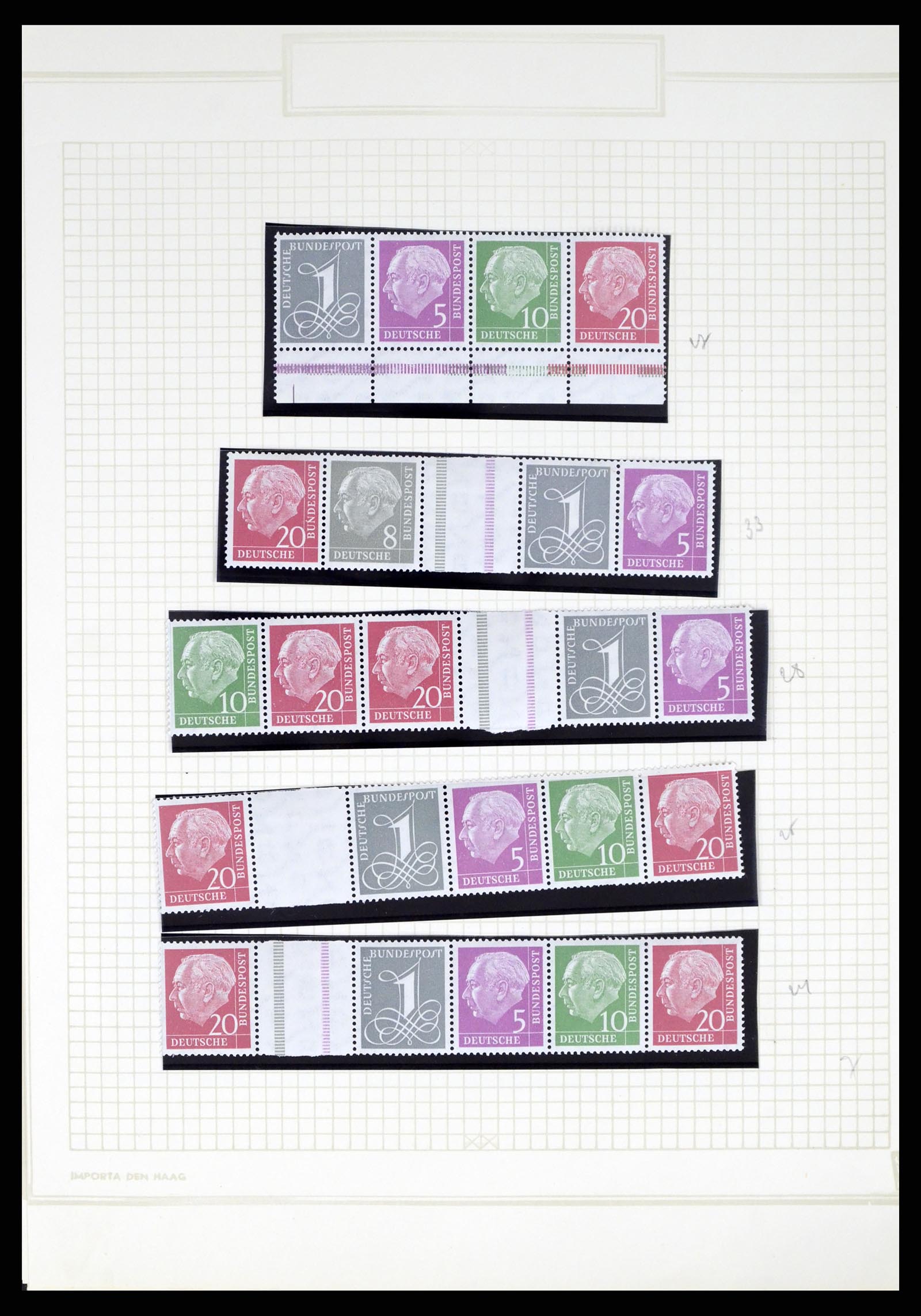 37354 045 - Stamp collection 37354 Bundespost and Berlin 1955-2000.