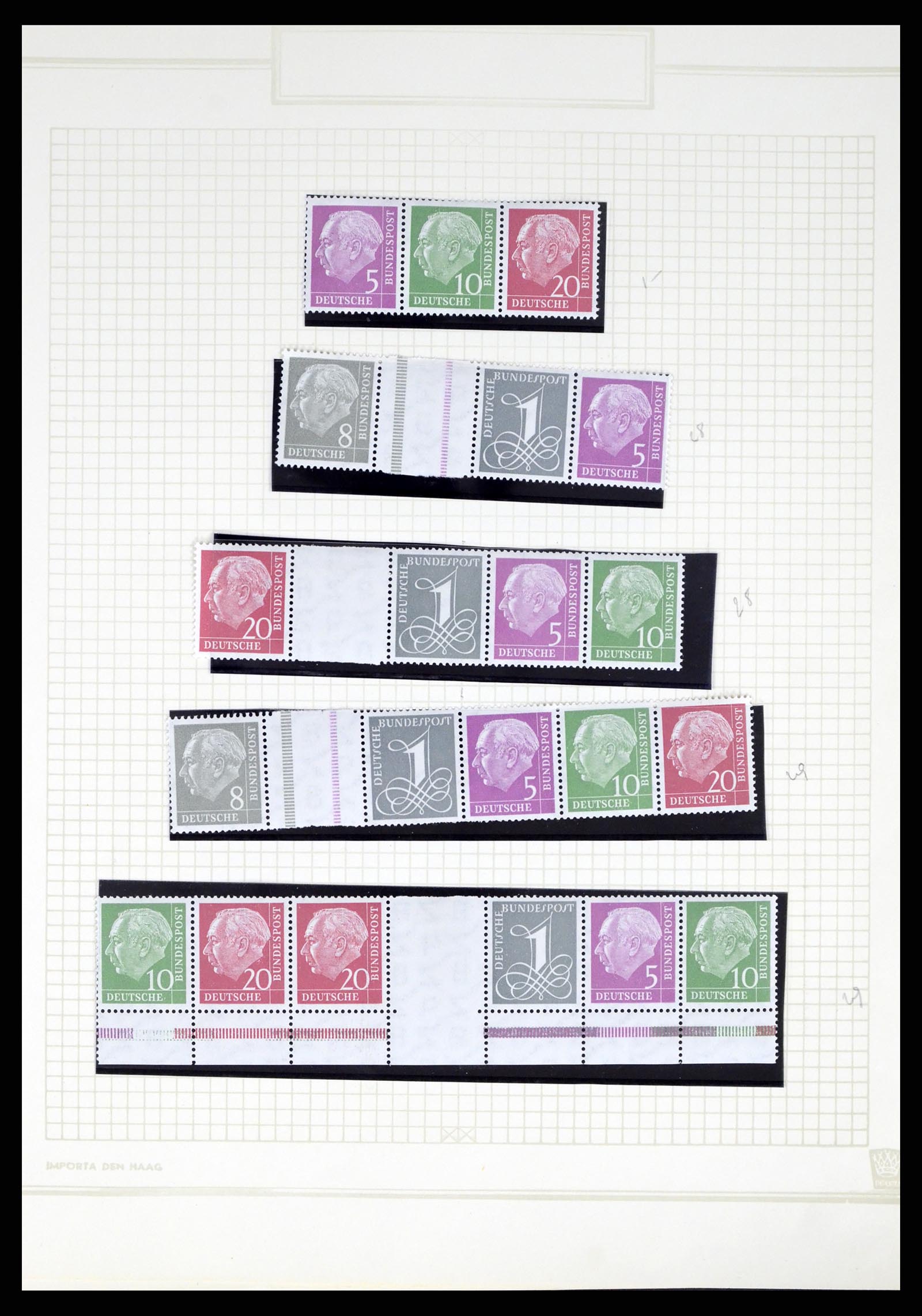 37354 046 - Stamp collection 37354 Bundespost and Berlin 1955-2000.