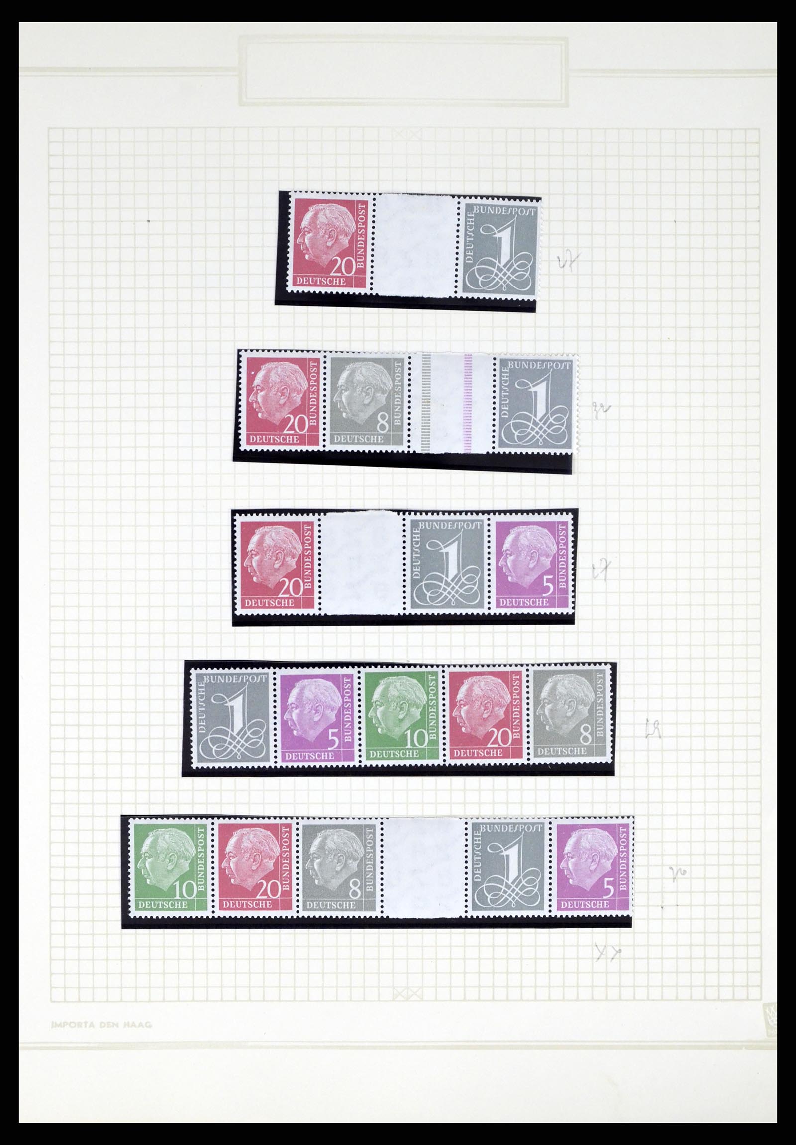 37354 047 - Stamp collection 37354 Bundespost and Berlin 1955-2000.