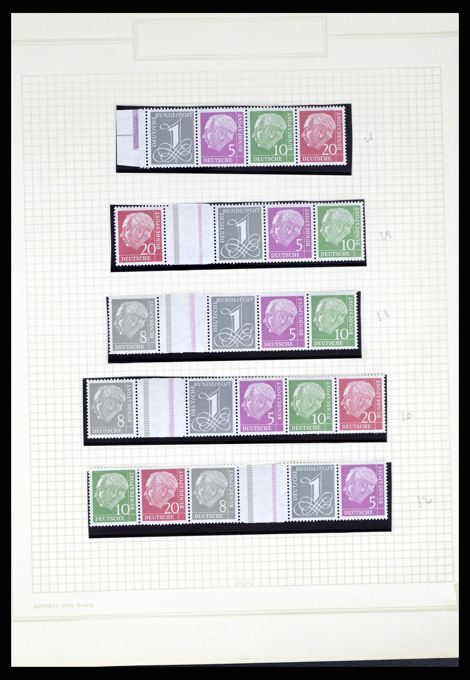 37354 048 - Stamp collection 37354 Bundespost and Berlin 1955-2000.