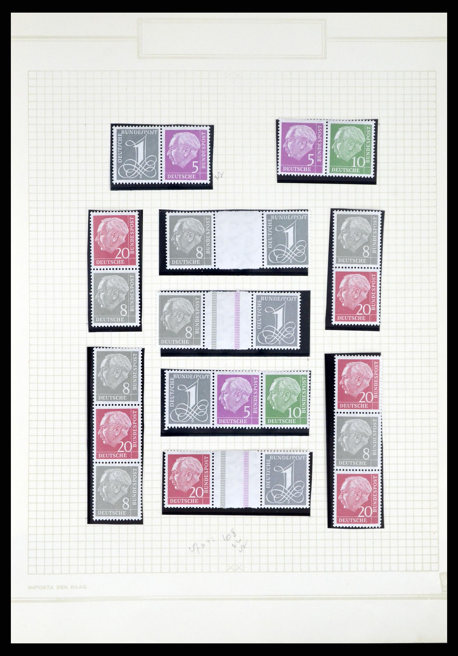 37354 049 - Stamp collection 37354 Bundespost and Berlin 1955-2000.