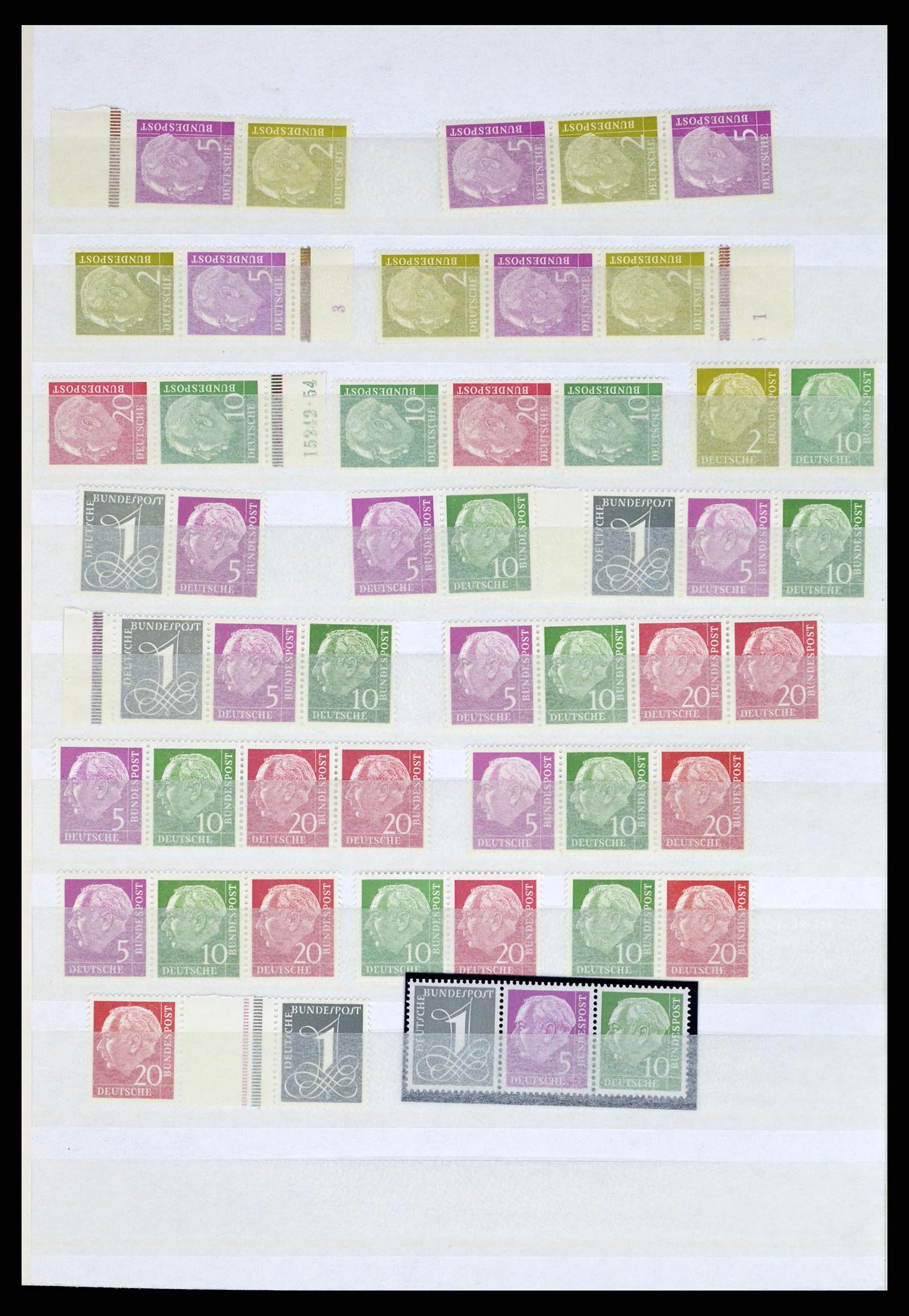 37354 052 - Stamp collection 37354 Bundespost and Berlin 1955-2000.