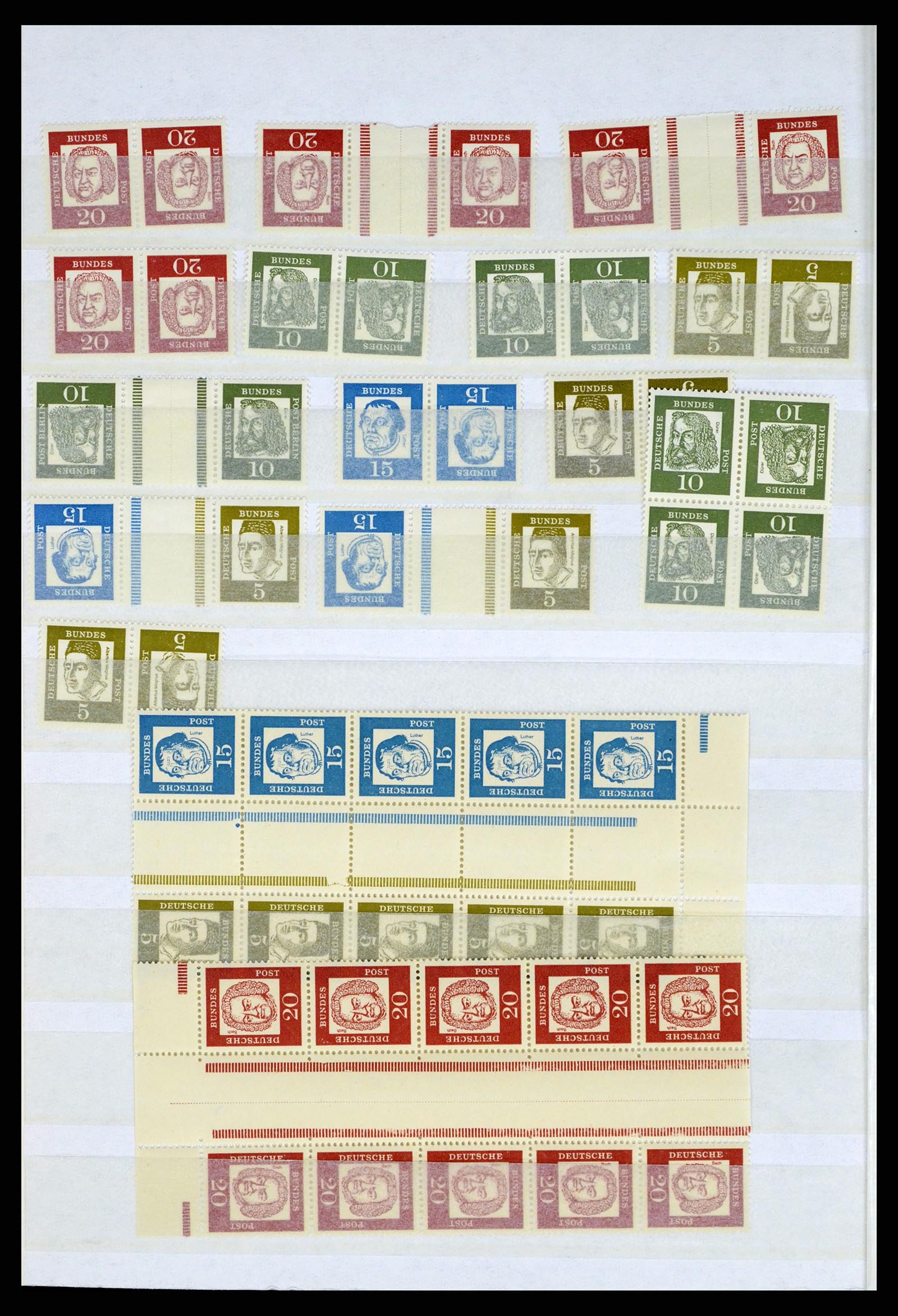 37354 054 - Stamp collection 37354 Bundespost and Berlin 1955-2000.
